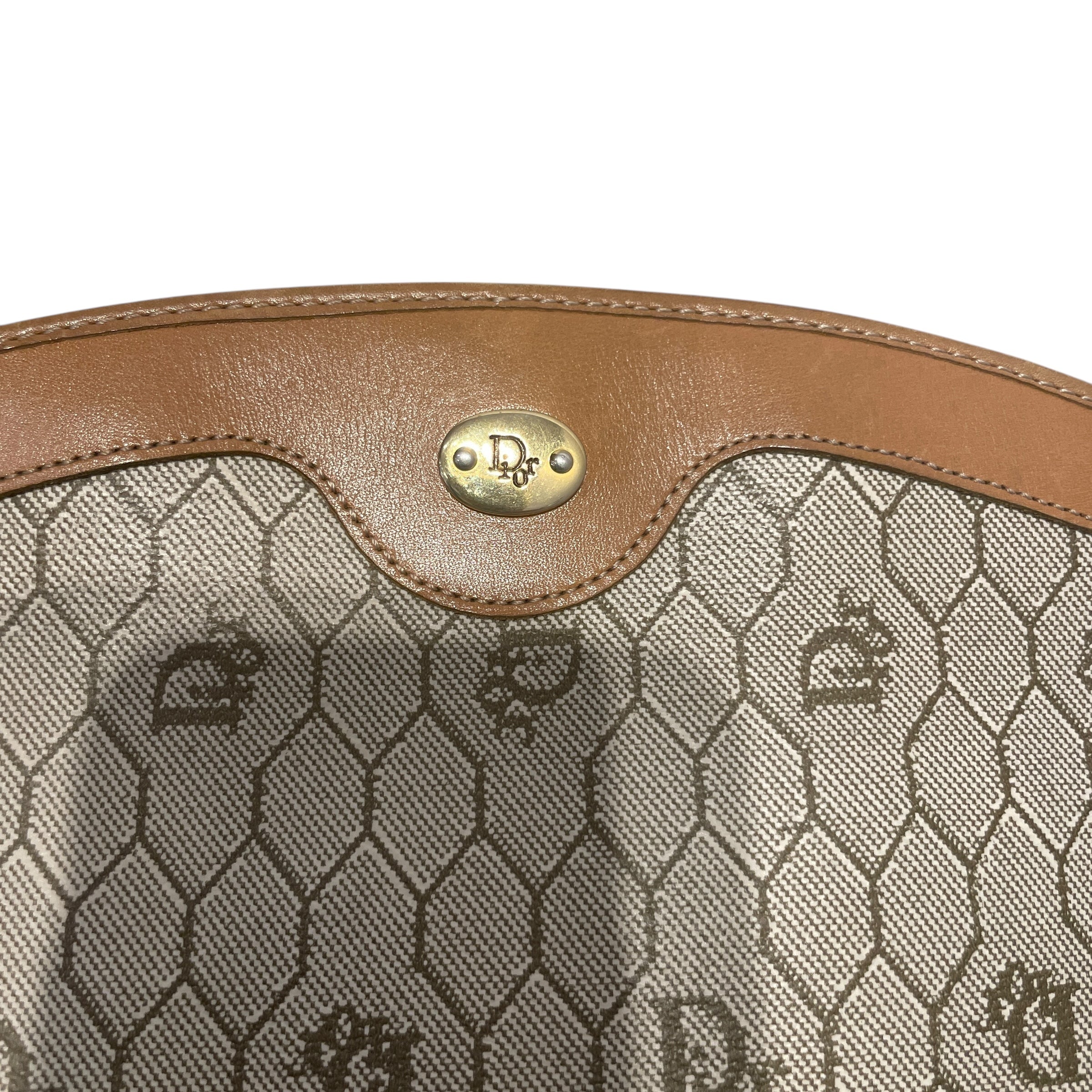 Christian Dior/Pouch/All Over Print/Leather/BEG/ view 3