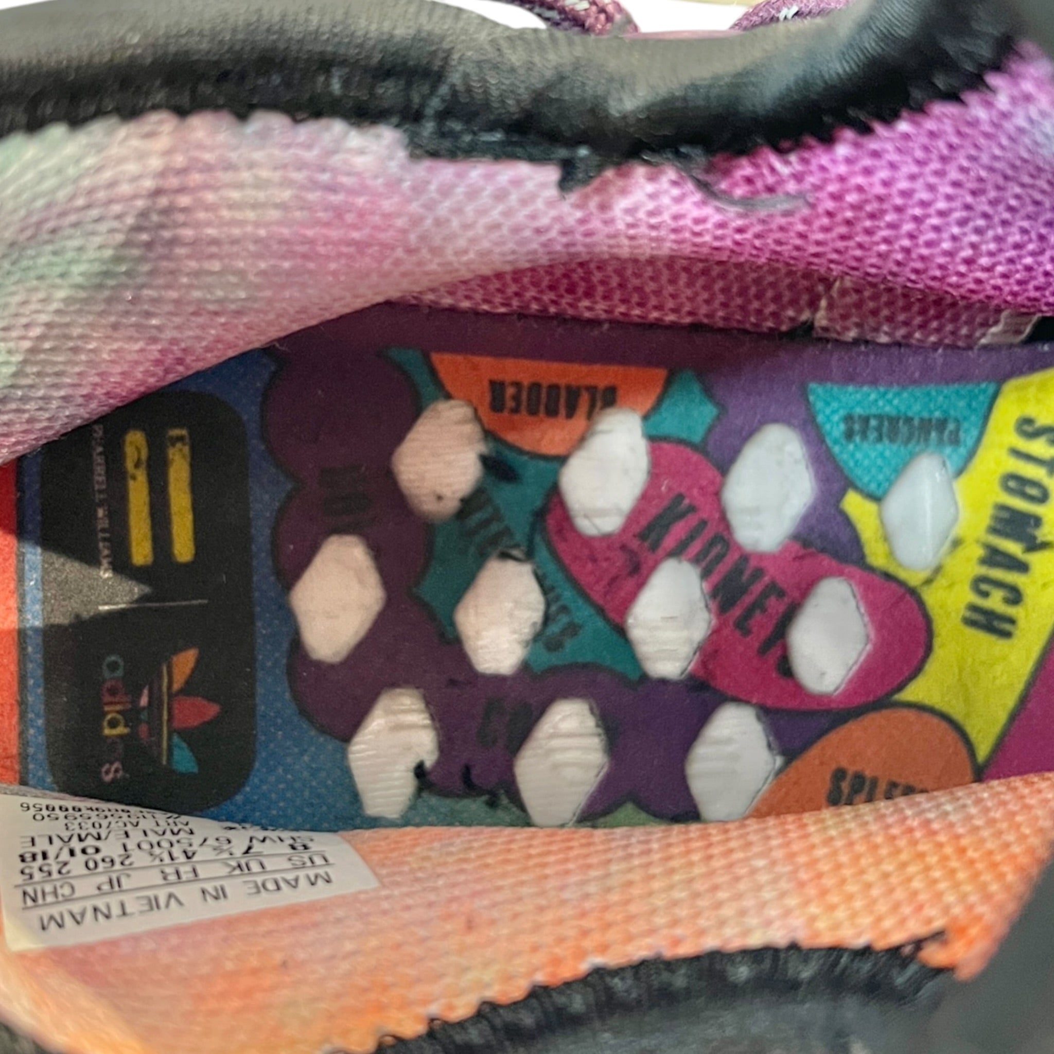 adidas/Low-Sneakers/US 8/Cotton/BLK/U-Tip/nmd pharrell view 3