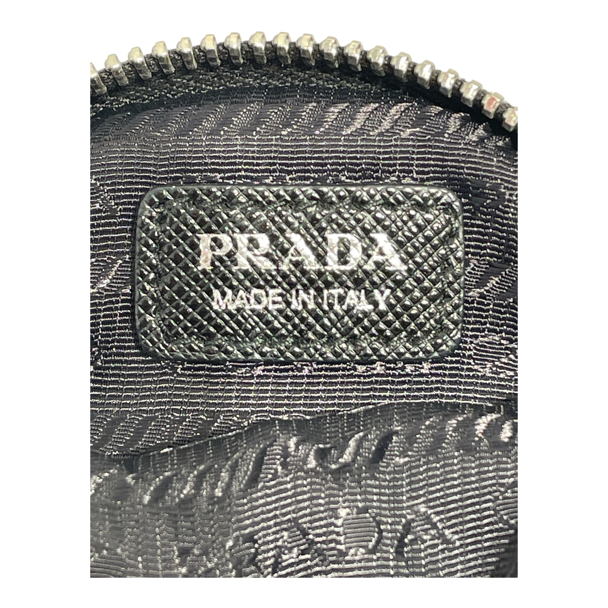 PRADA/Accessories/Nylon/BLK/L's/mini pouch keychain view 3