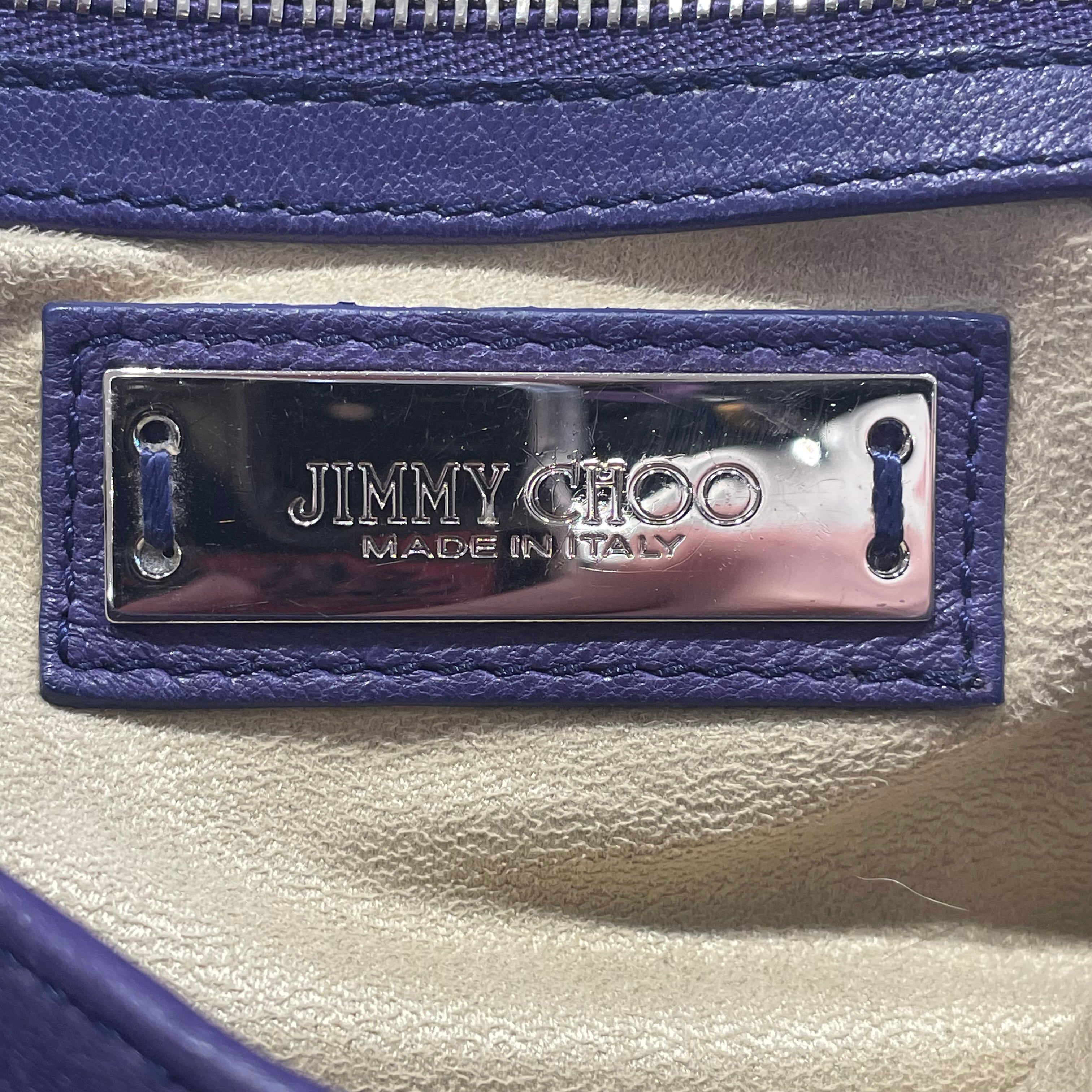 JIMMY CHOO/Cross Body Bag/S/Leather/PPL/LEATHER BIKER CROSSBODY view 3