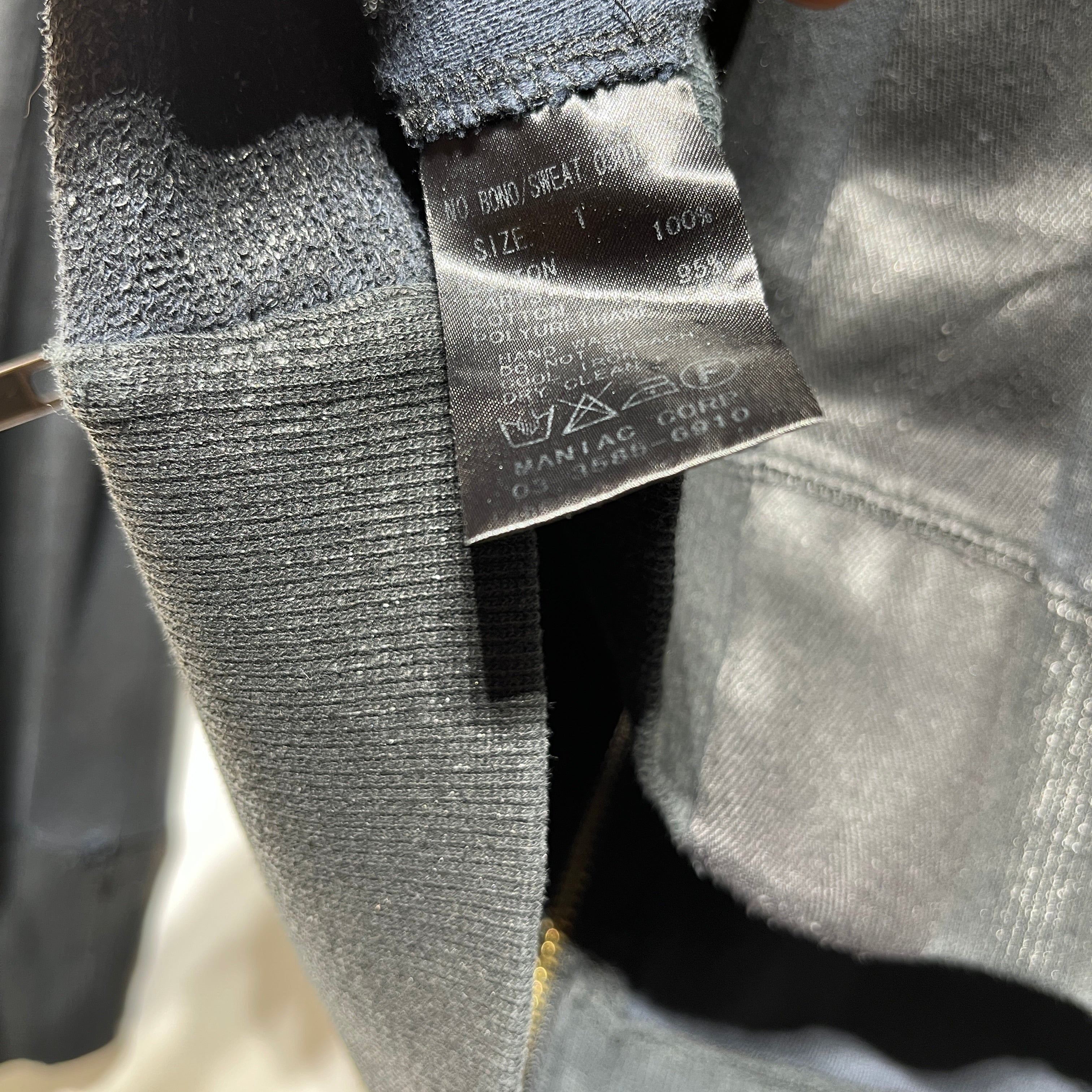 L.G.B./Sweatshirt/1/Cotton/BLK/BONO view 3