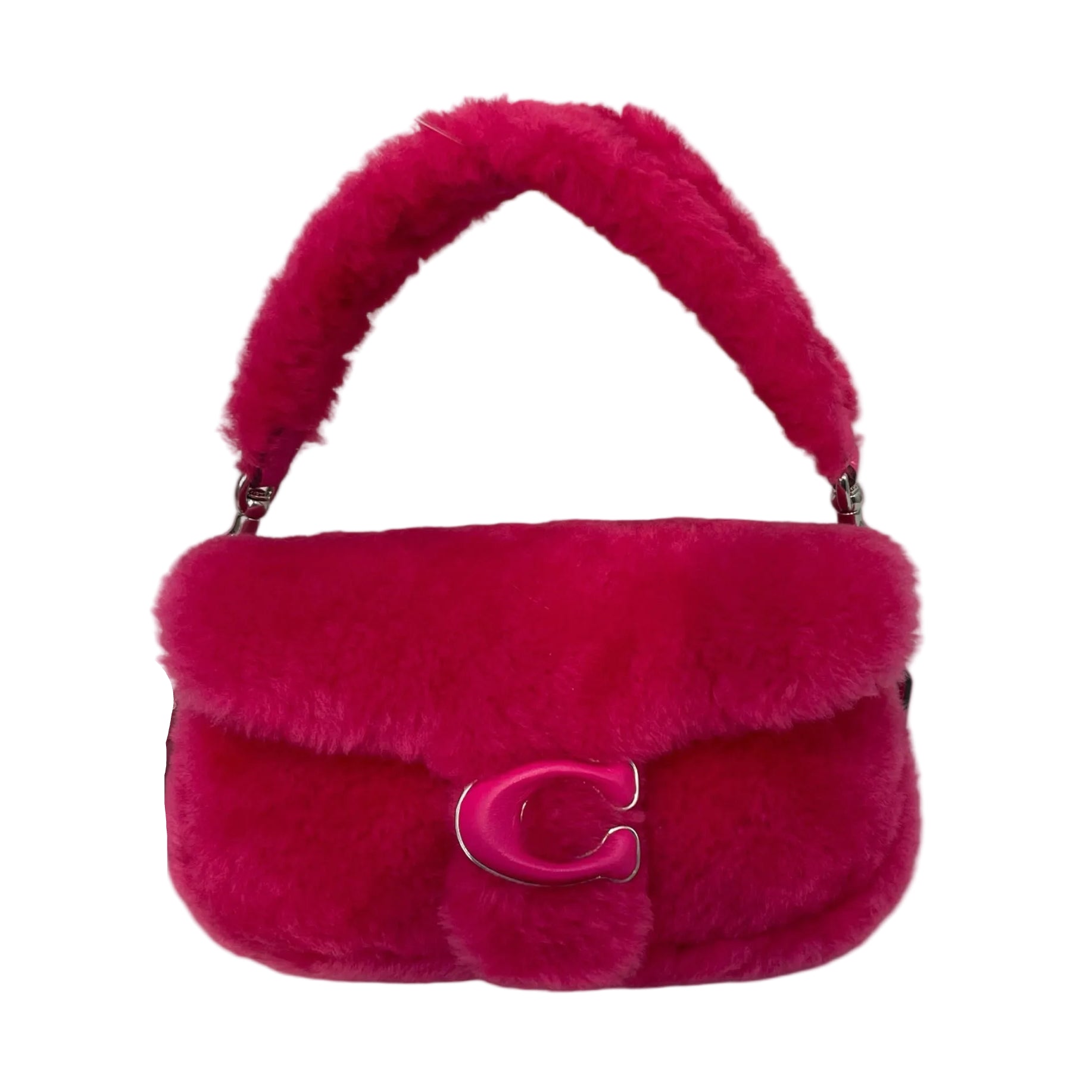 COACH/Cross Body Bag/Fake Fur/PNK/lil nax x tab 18 view 1