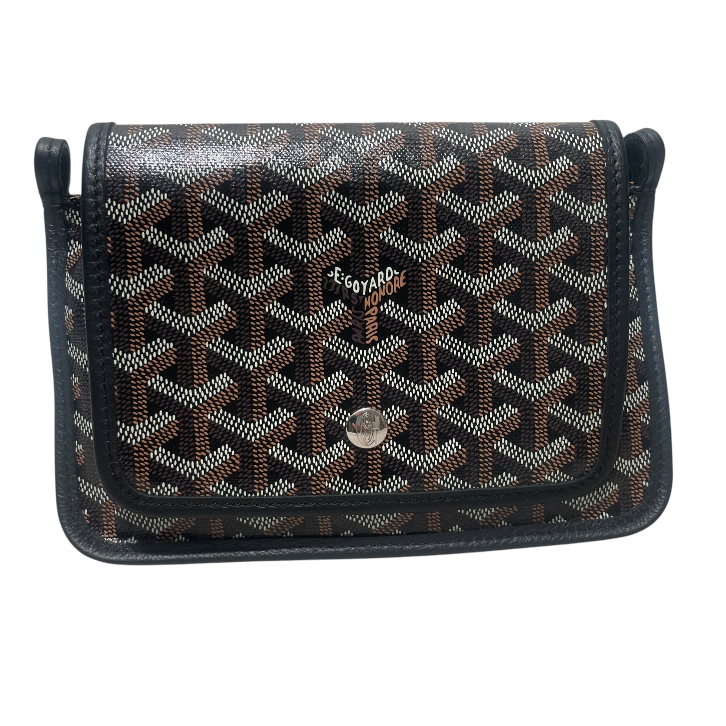 GOYARD/Cross Body Bag/plumet front snap view 3