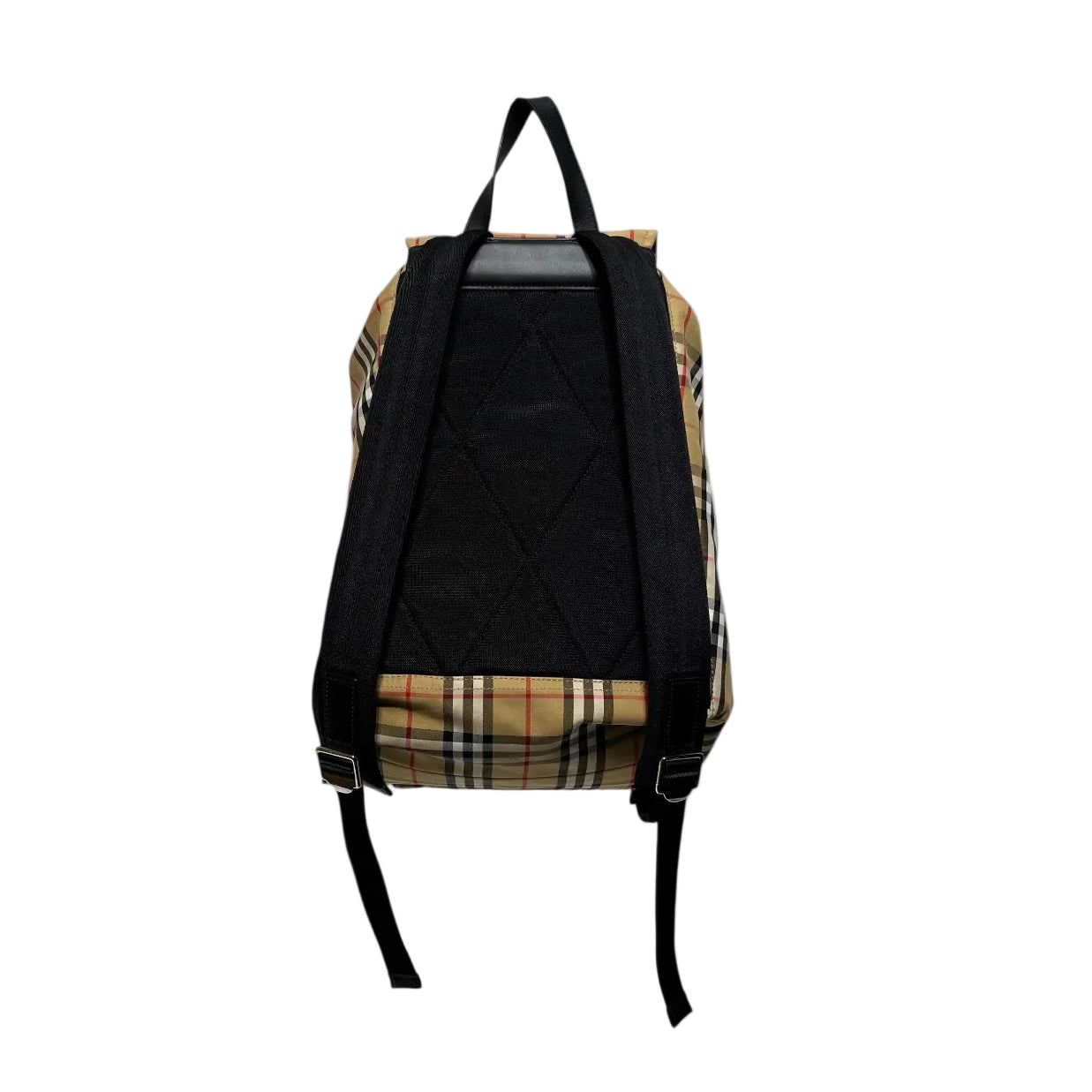 BURBERRY/Backpack/Plaid/Nylon/CML/ view 2
