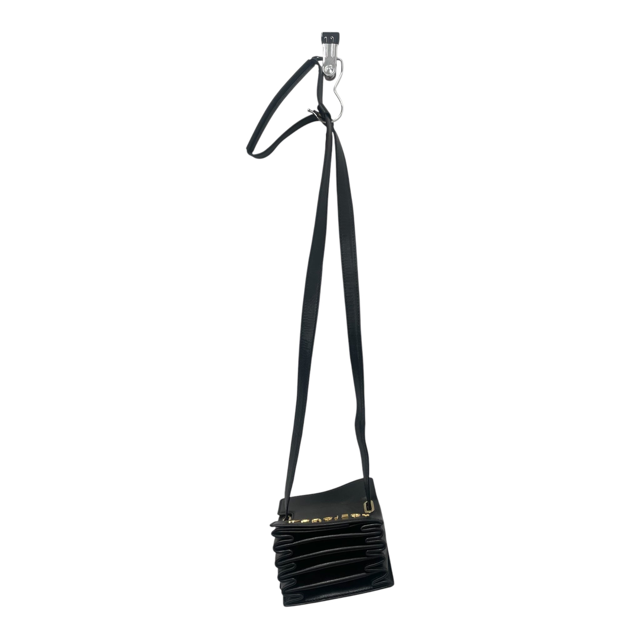 Y/PROJECT/Cross Body Bag/Leather/BLK/Gold accent view 6