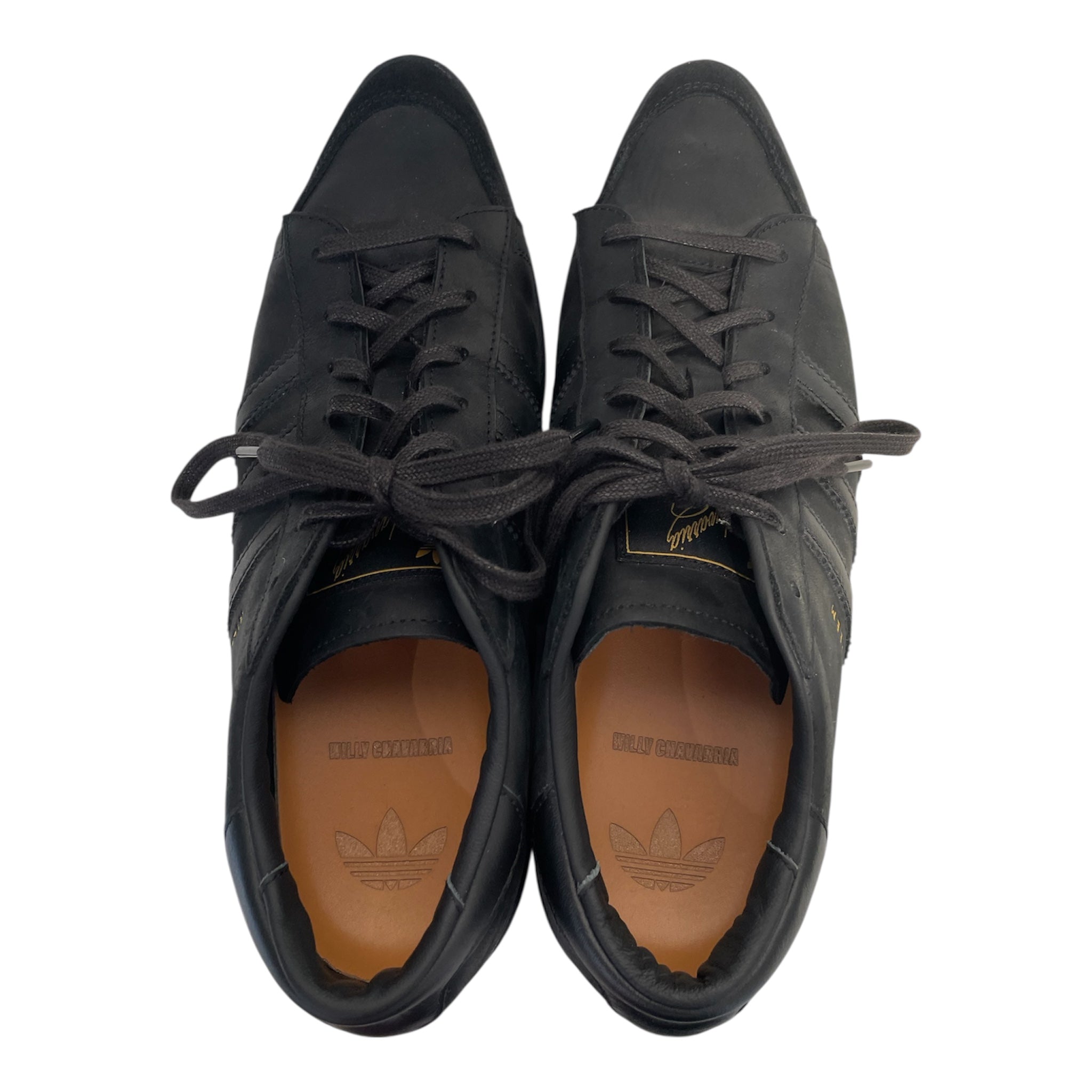 WILLY CHAVARRIA/adidas/Low-Sneakers/US 10/Leather/BLK/V-Tip/kareem view 3