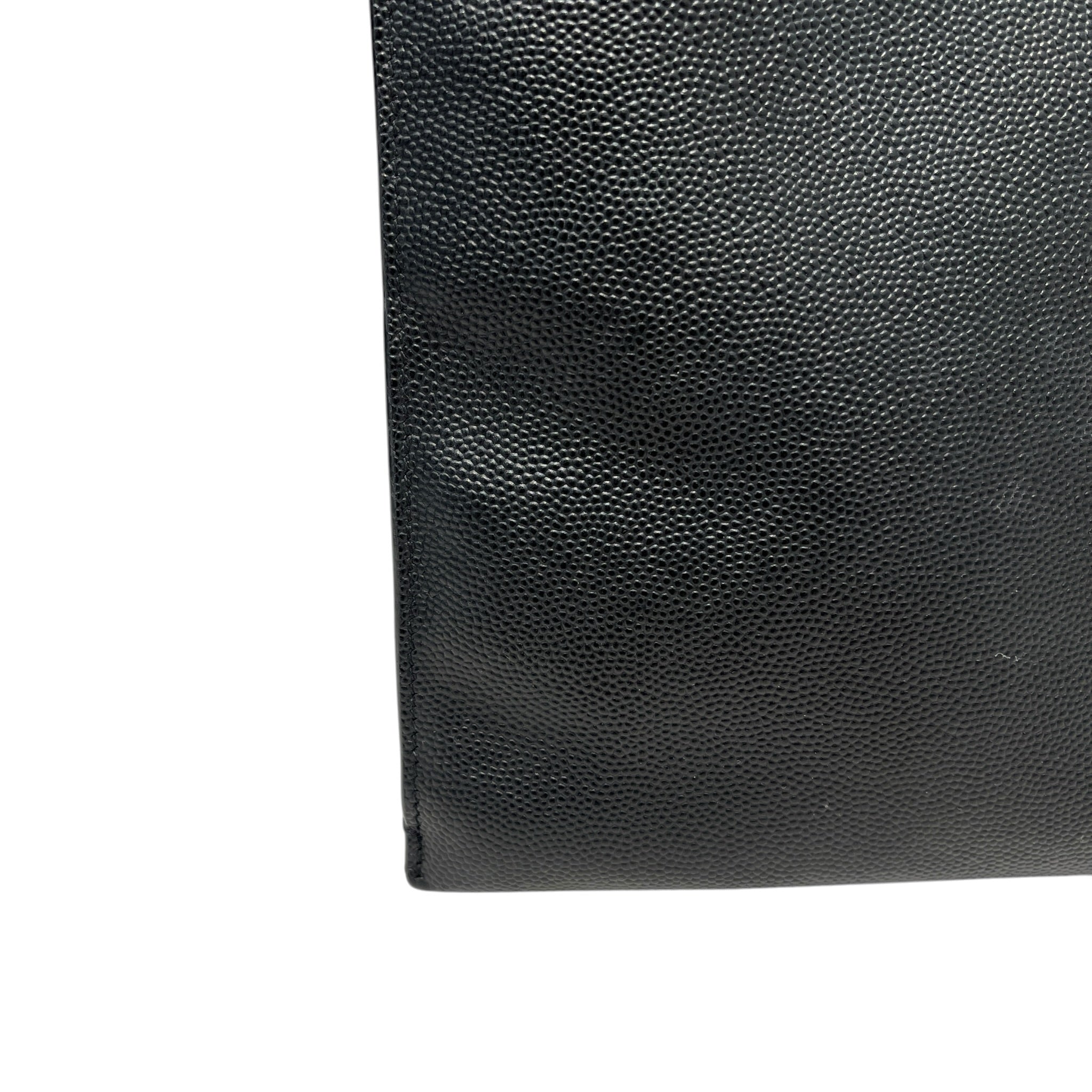 SAINT LAURENT/Pouch/Leather/BLK/PORTFOLIO LARGE 2024 view 12