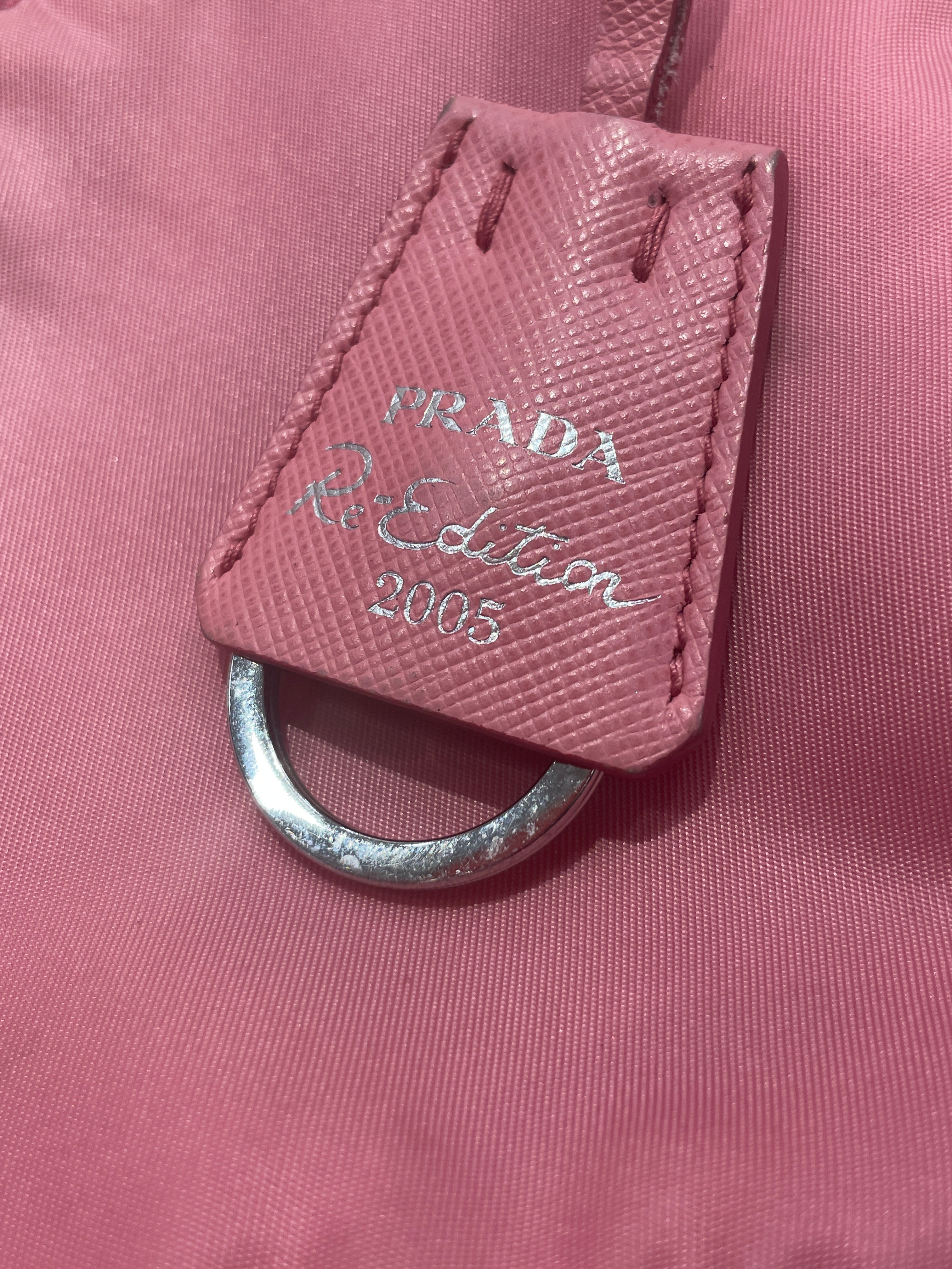 PRADA/Hand Bag/Nylon/PNK/REEDITION 2005 view 4