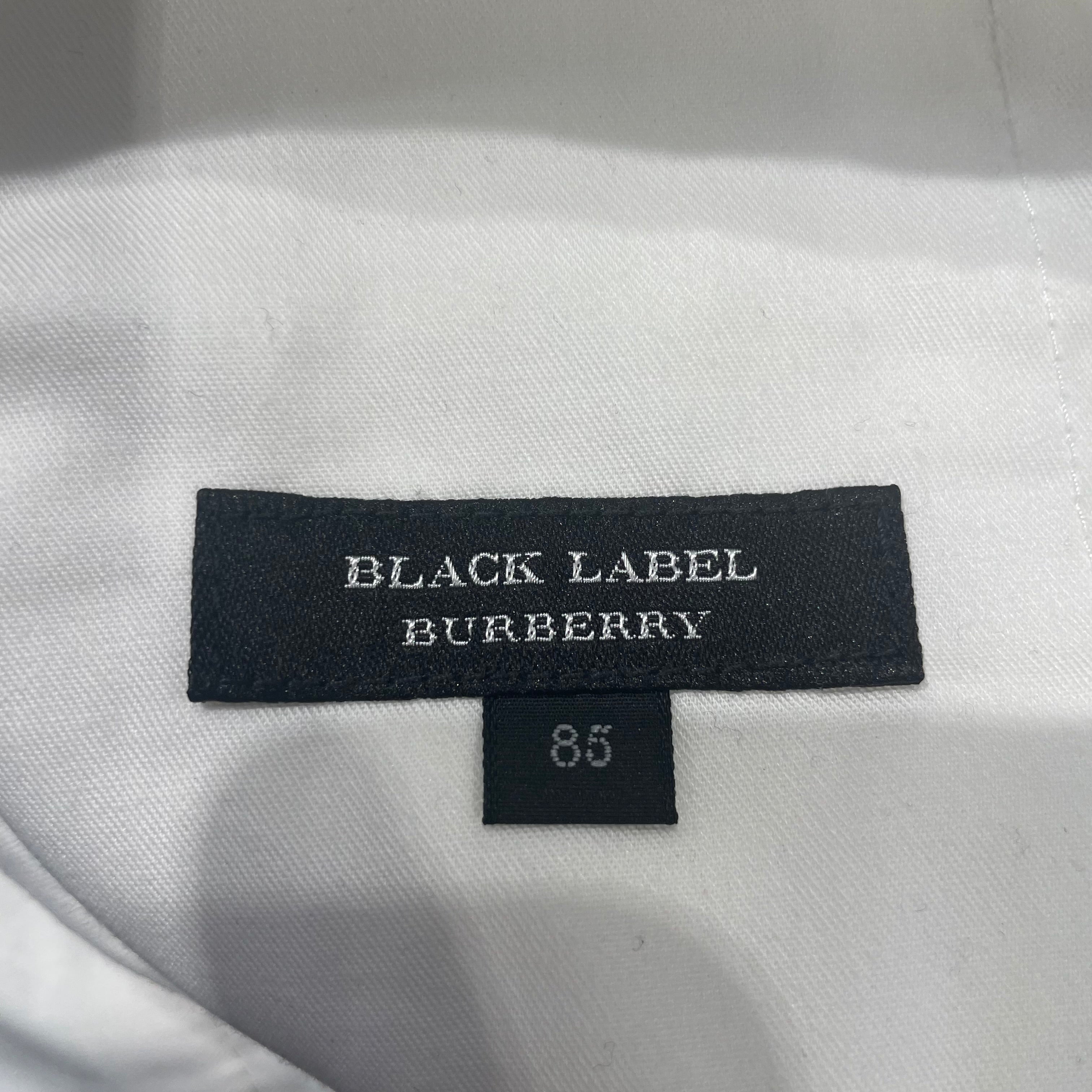 BURBERRY BLACK LABEL/Pants/83/Cotton/WHT/LEATHER LOGO ON BACK view 3