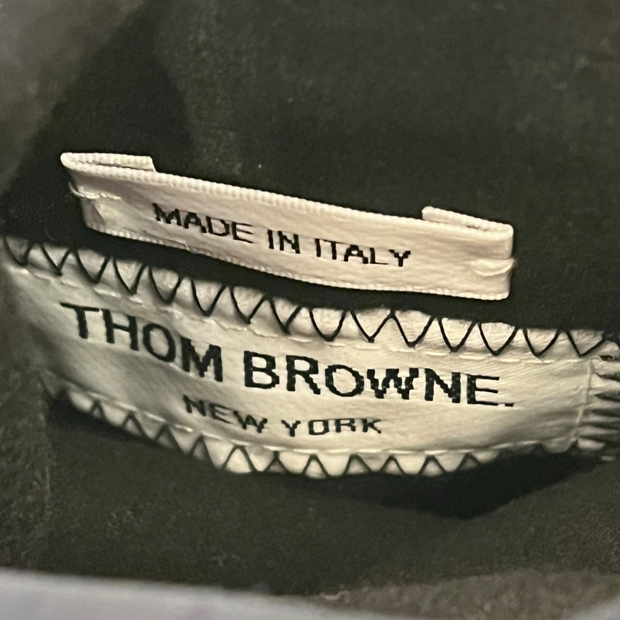 THOM BROWNE. NEW YORK/Cross Body Bag/Stripe/Nylon/NVY/SILVER HARDWARE view 4