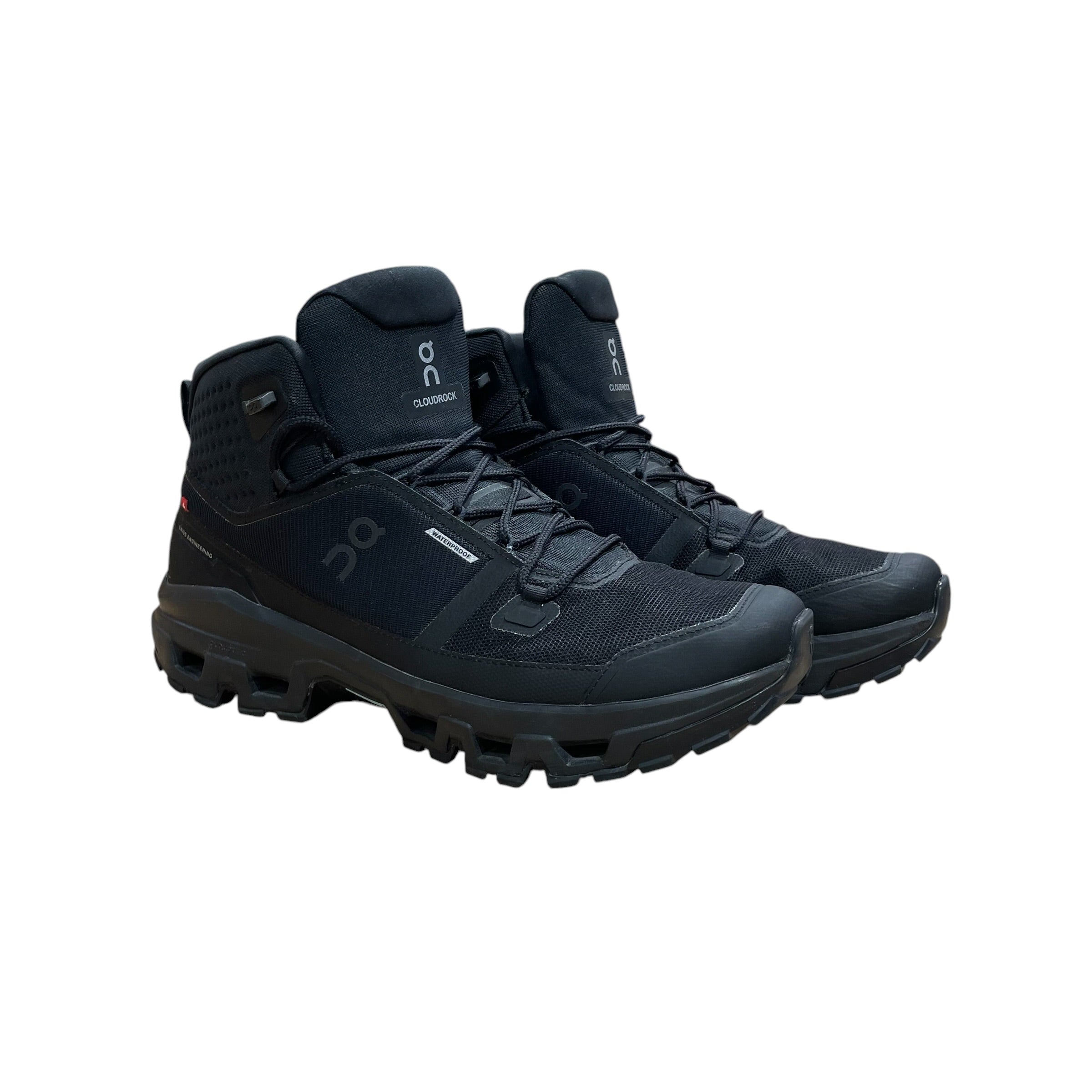 on cloud X/Boots/US 13/BLK/ON CLOUDROCK HIKING BOOTS WP view 1
