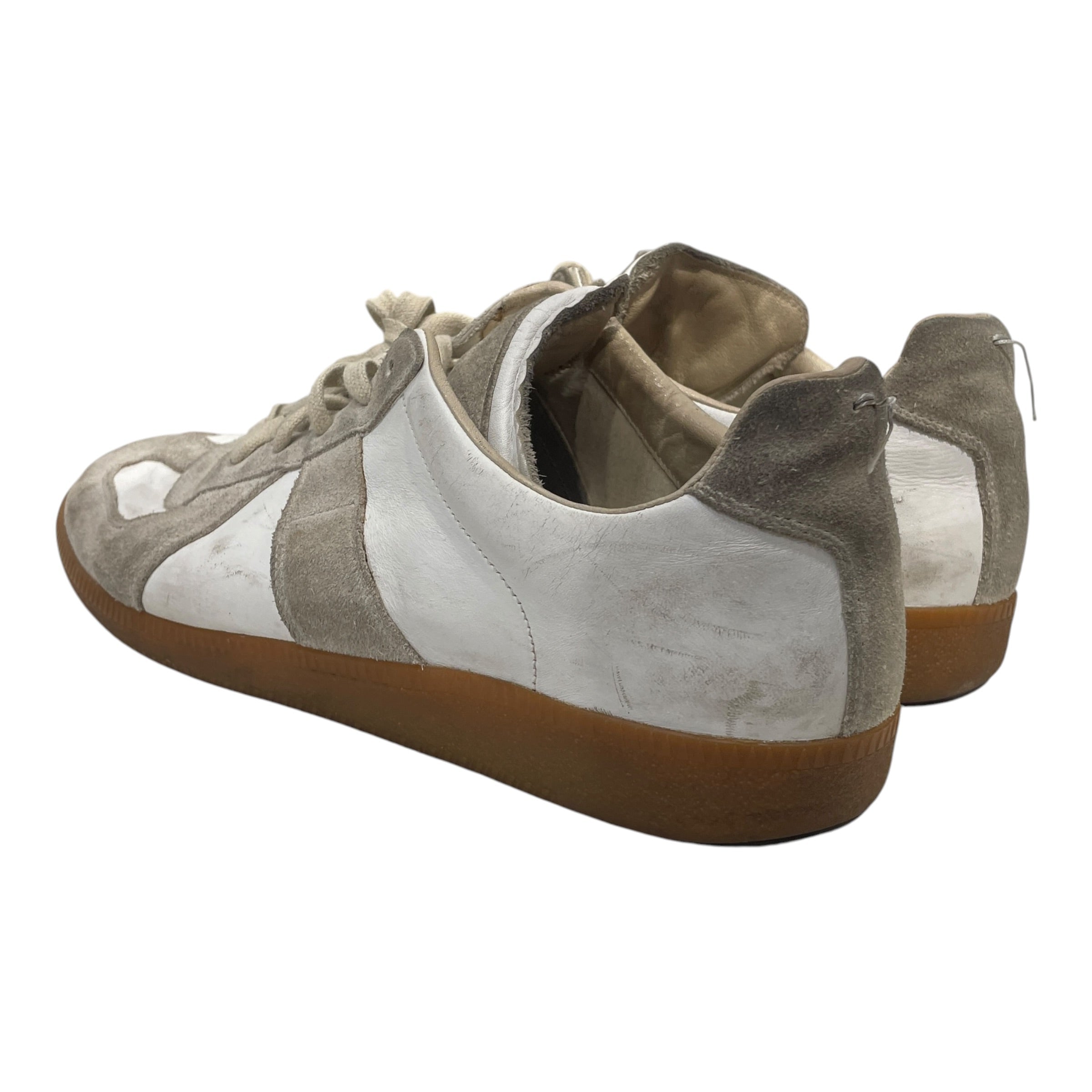 Maison Margiela/Low-Sneakers/EU 44/Leather/CRM/replica view 2