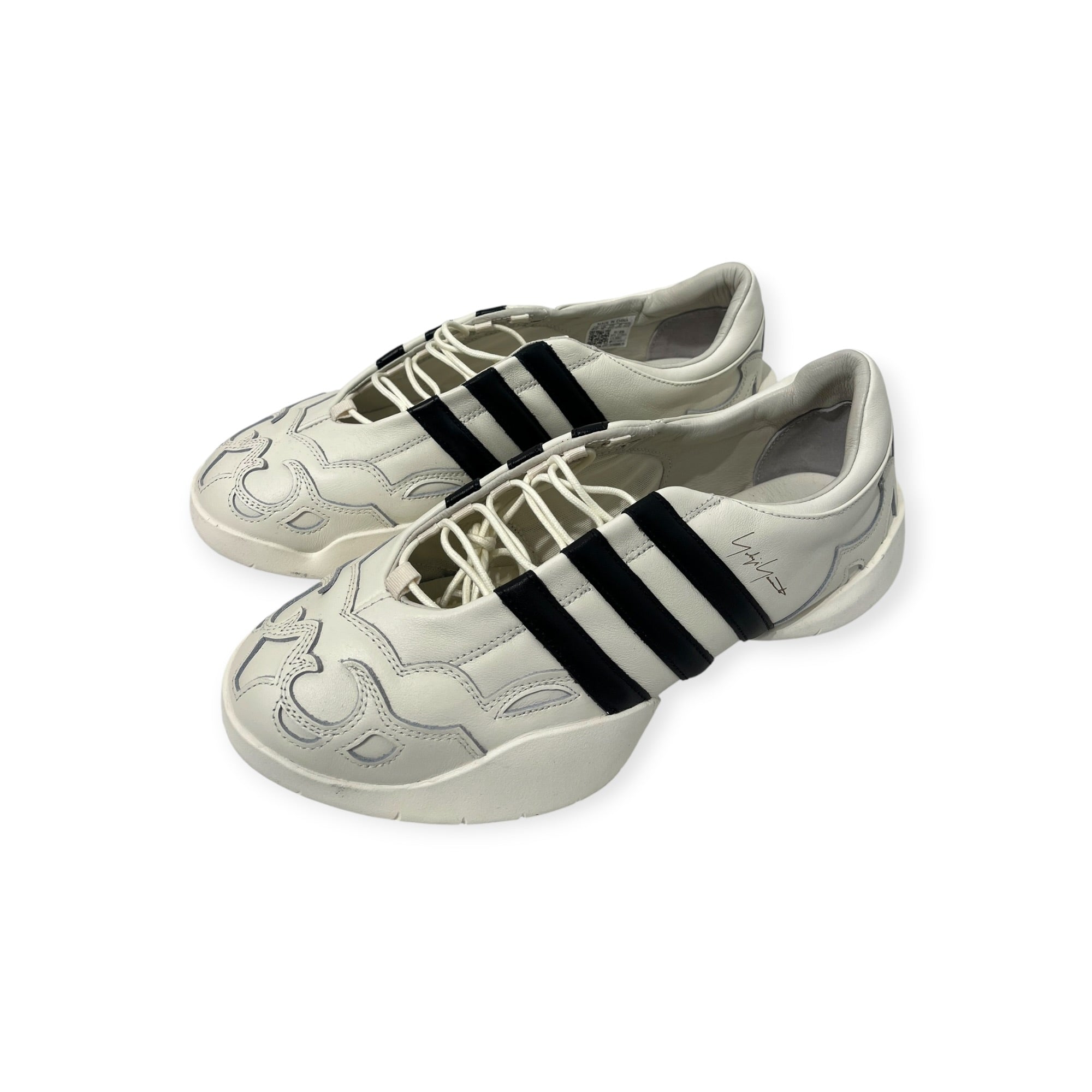 Y-3/Low-Sneakers/US 9.5/Leather/WHT/KJ9083 REGU MARY JANE view 1