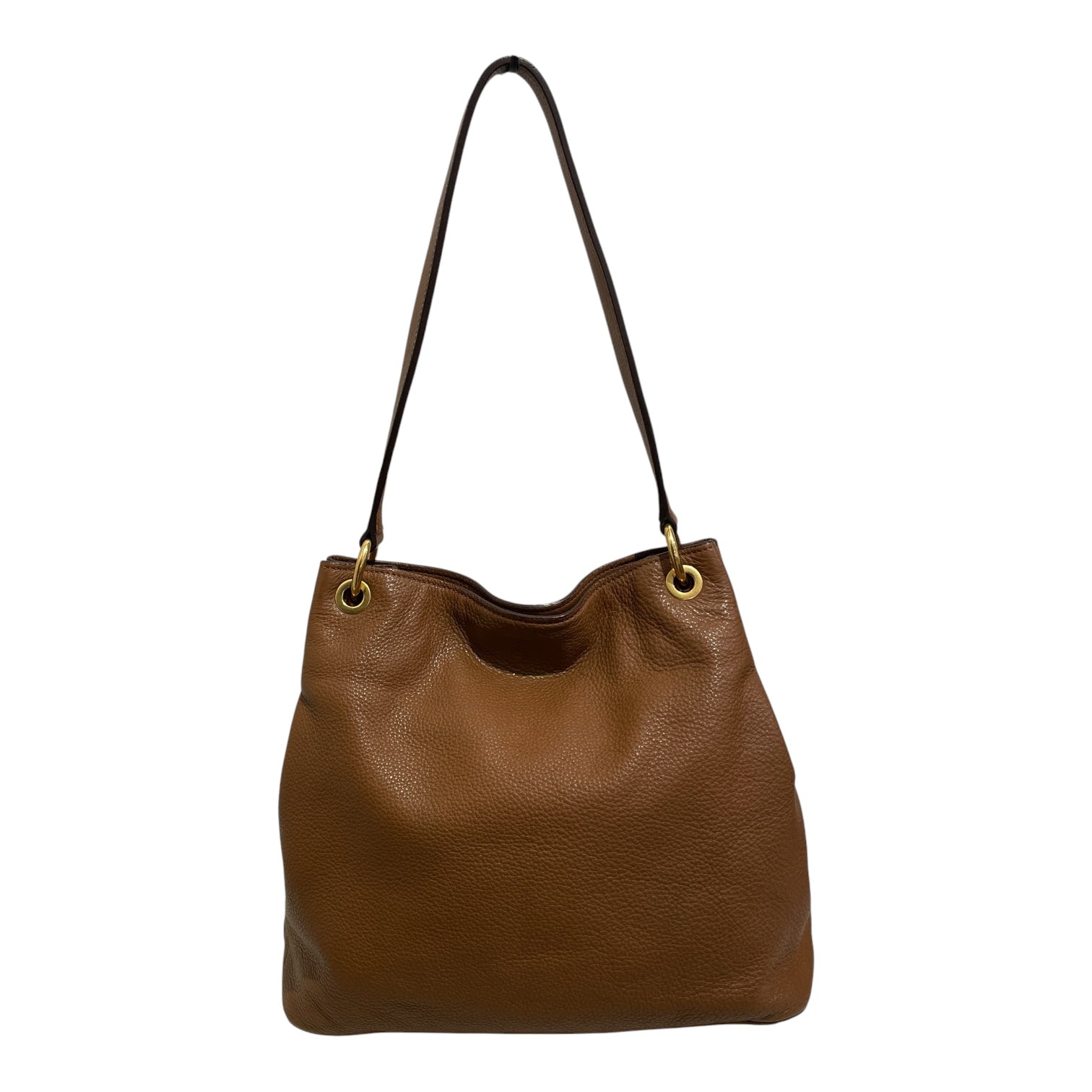 MIU MIU/Hand Bag/Leather/BRW/VITELLO PHENIX HOBO view 2