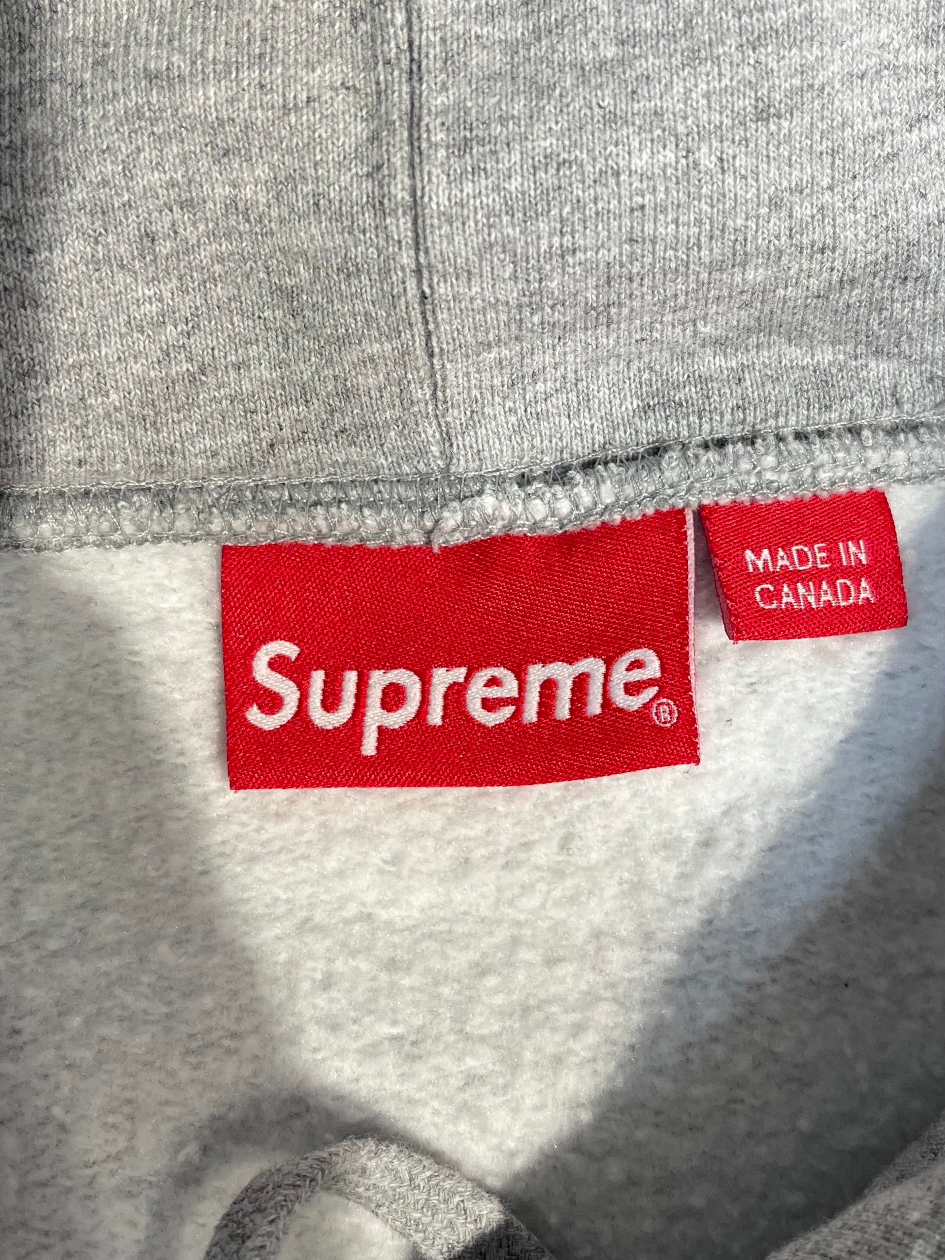 Supreme/Hoodie/M/Cotton/GRY/X DUCK DOWN RECORDS FW 2022 view 3
