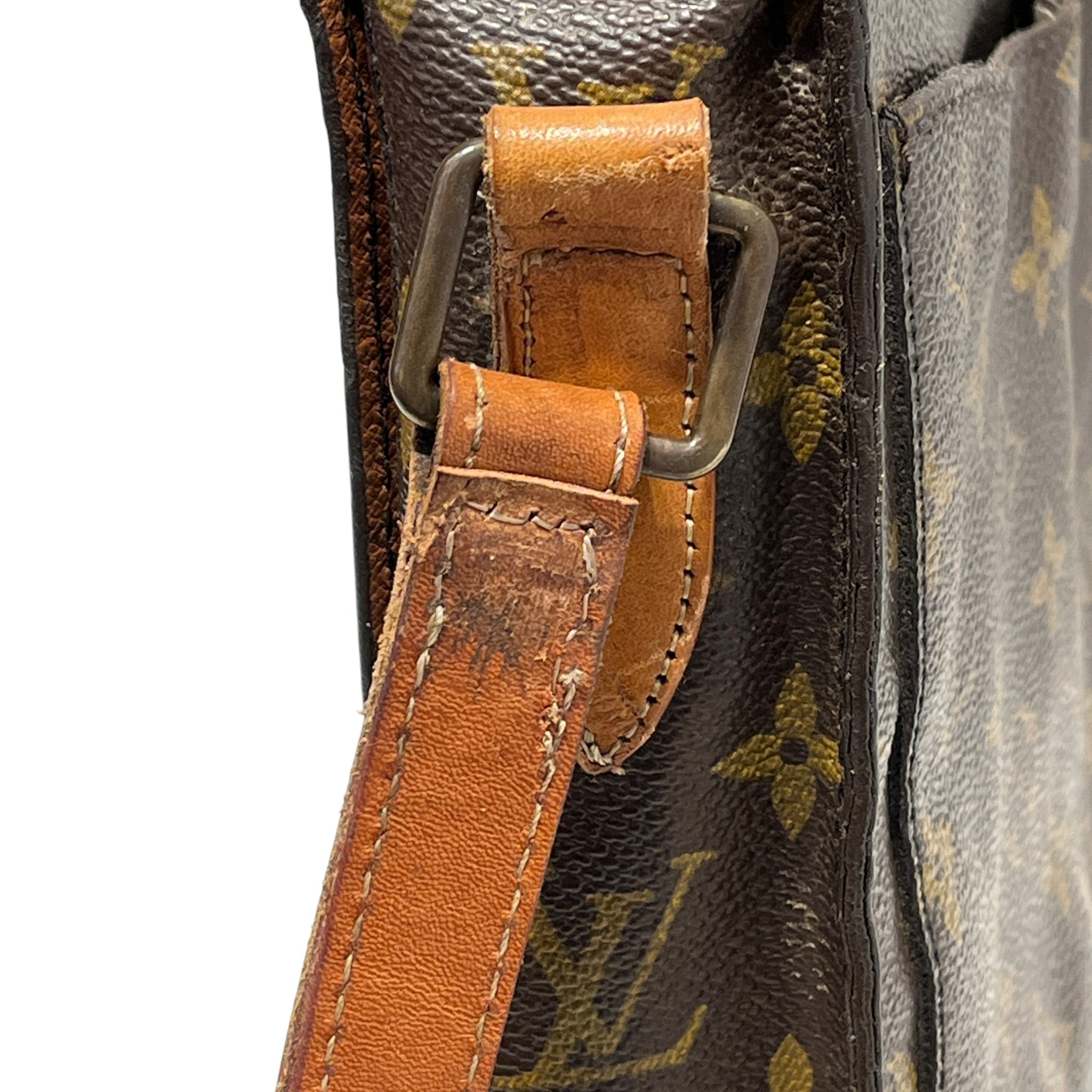 LOUIS VUITTON/Cross Body Bag/Monogram/Leather/BRW/Saint Cloud GM Vintage Bag view 6