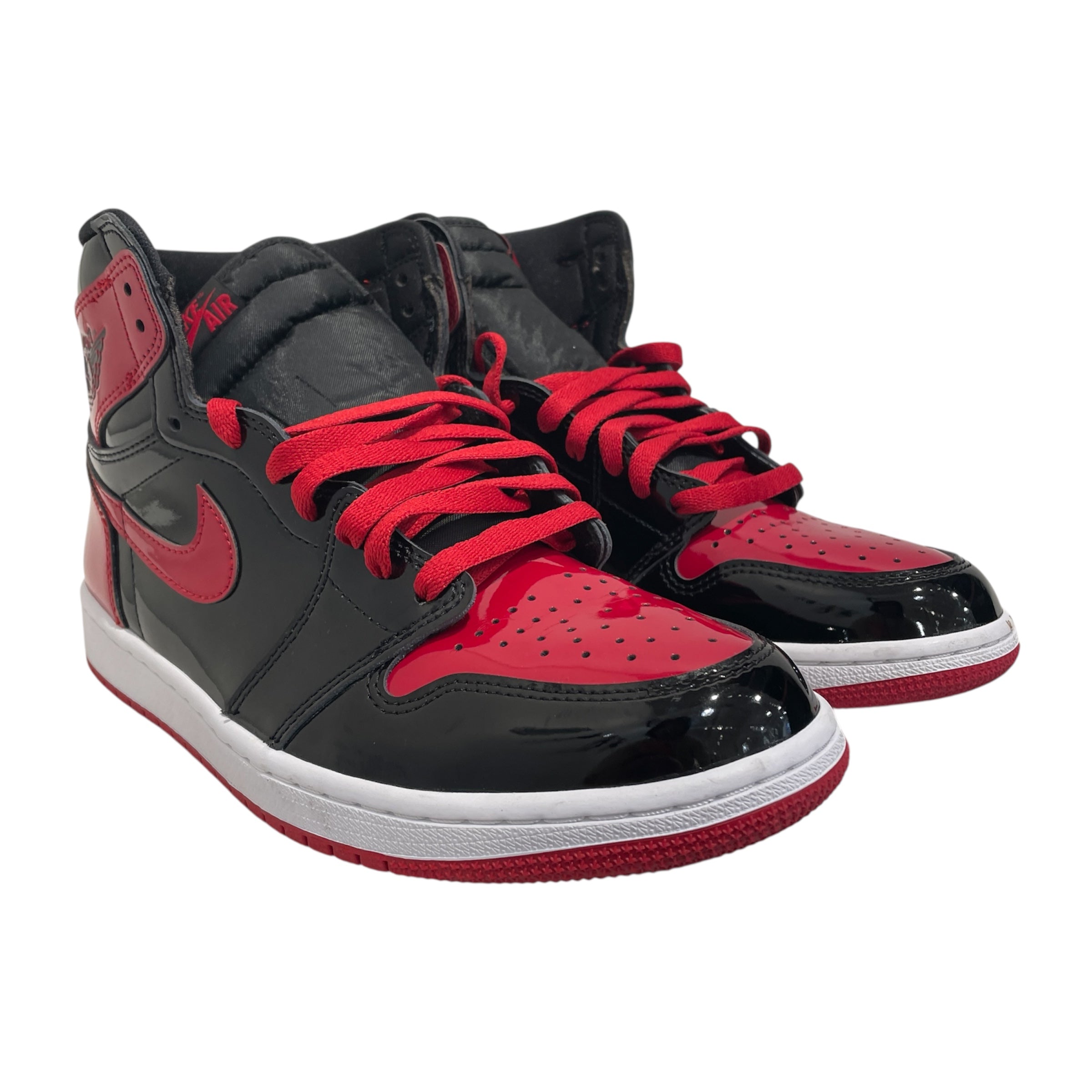 NIKE/AIR JORDAN 1 RETRO HIGH OG/Hi-Sneakers/US 9/Leather/BLK/555088-063 view 1