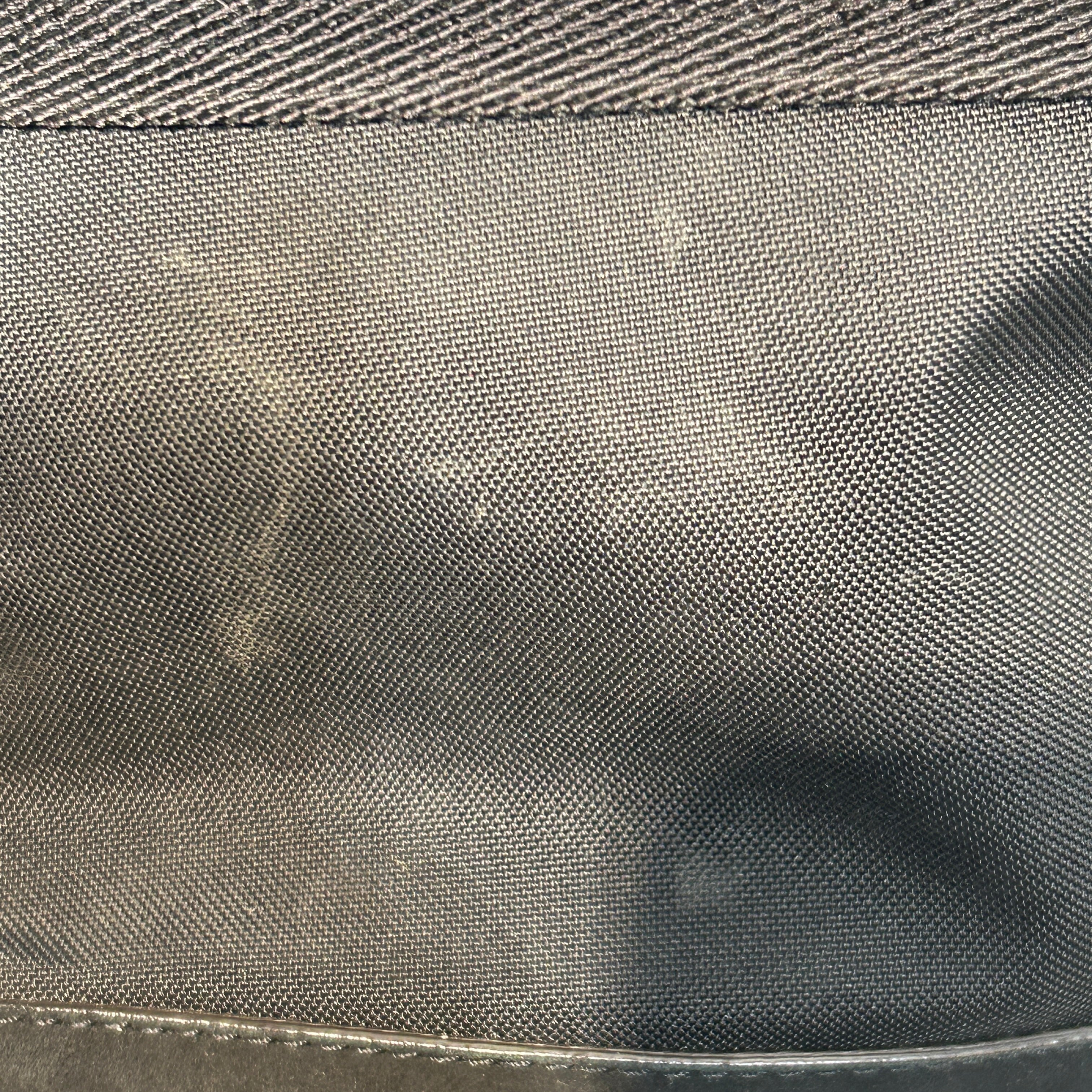 MONCLER/Backpack/Suede/BLK/Suede bottom, White Logo view 12