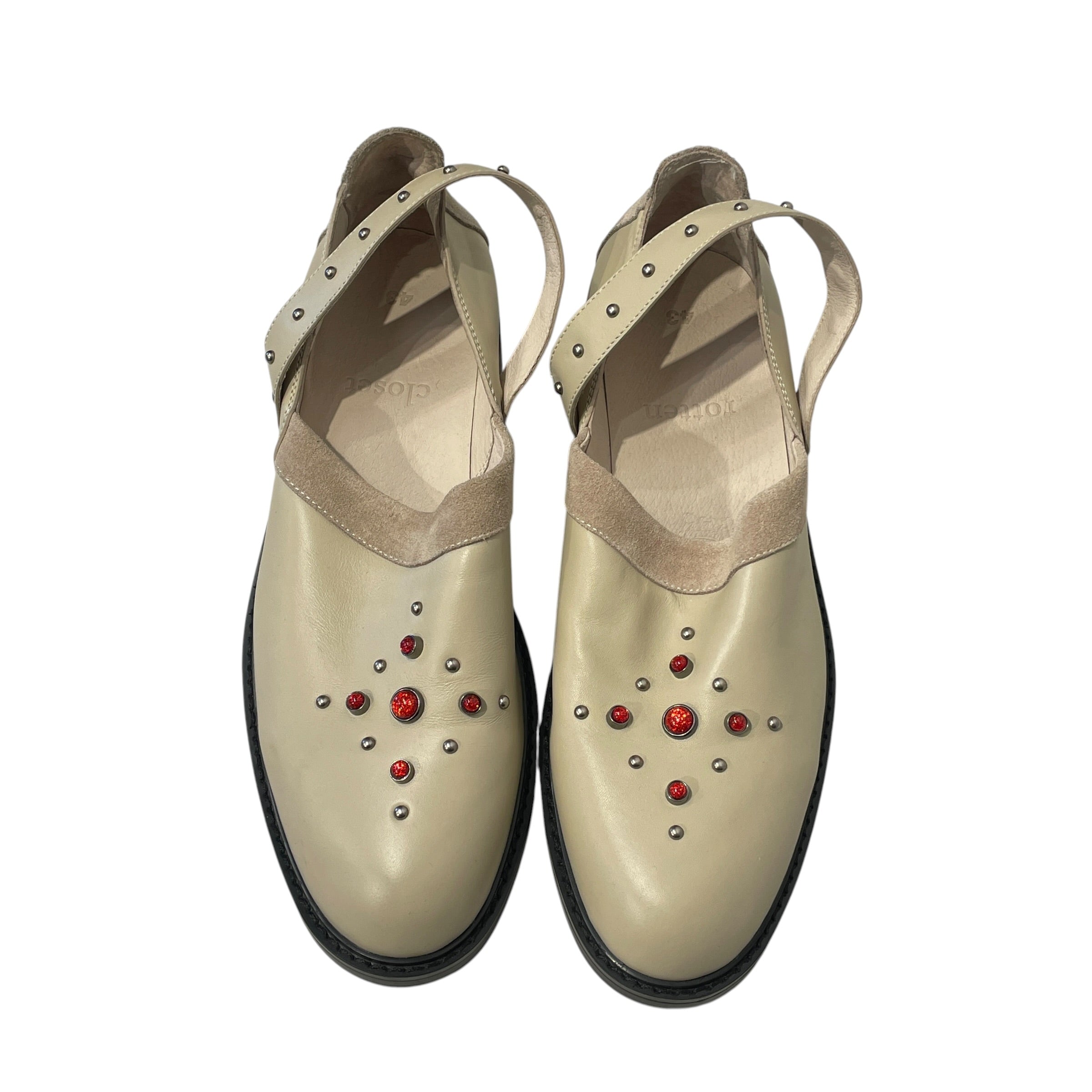 ROTTEN CLOSET/Loafers/EU 43/Leather/CRM/BIJOU LOAFER view 2