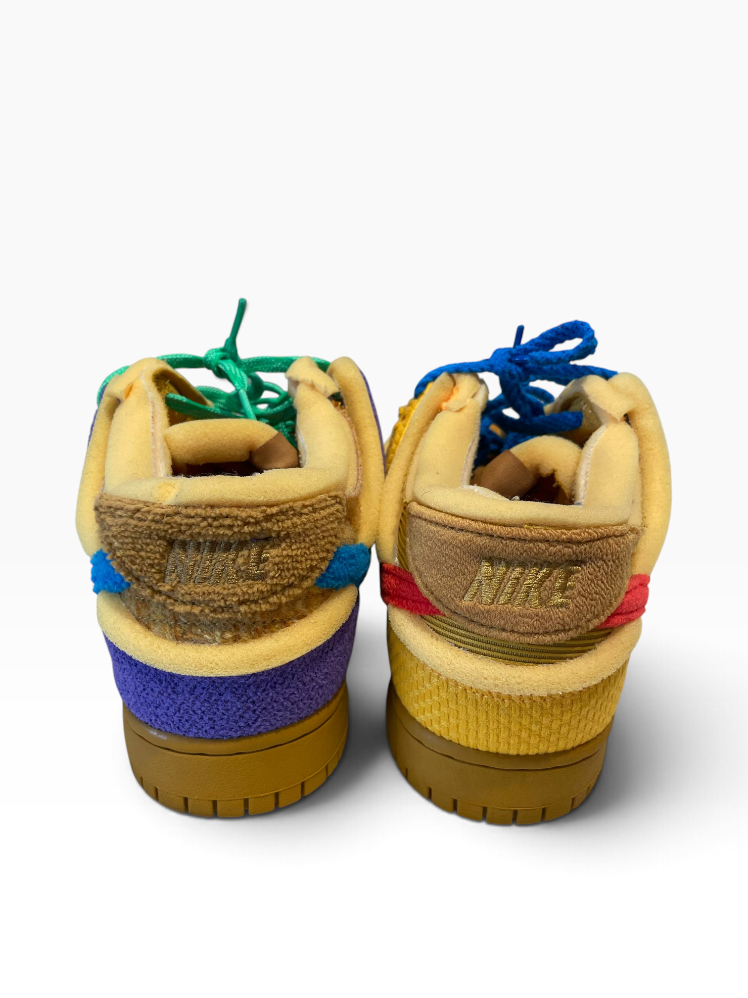 NIKE/CACTUS PLANT FLEA MARKET/Low-Sneakers/US 11.5/YEL/Dunk Low "Swamp Pack" view 4
