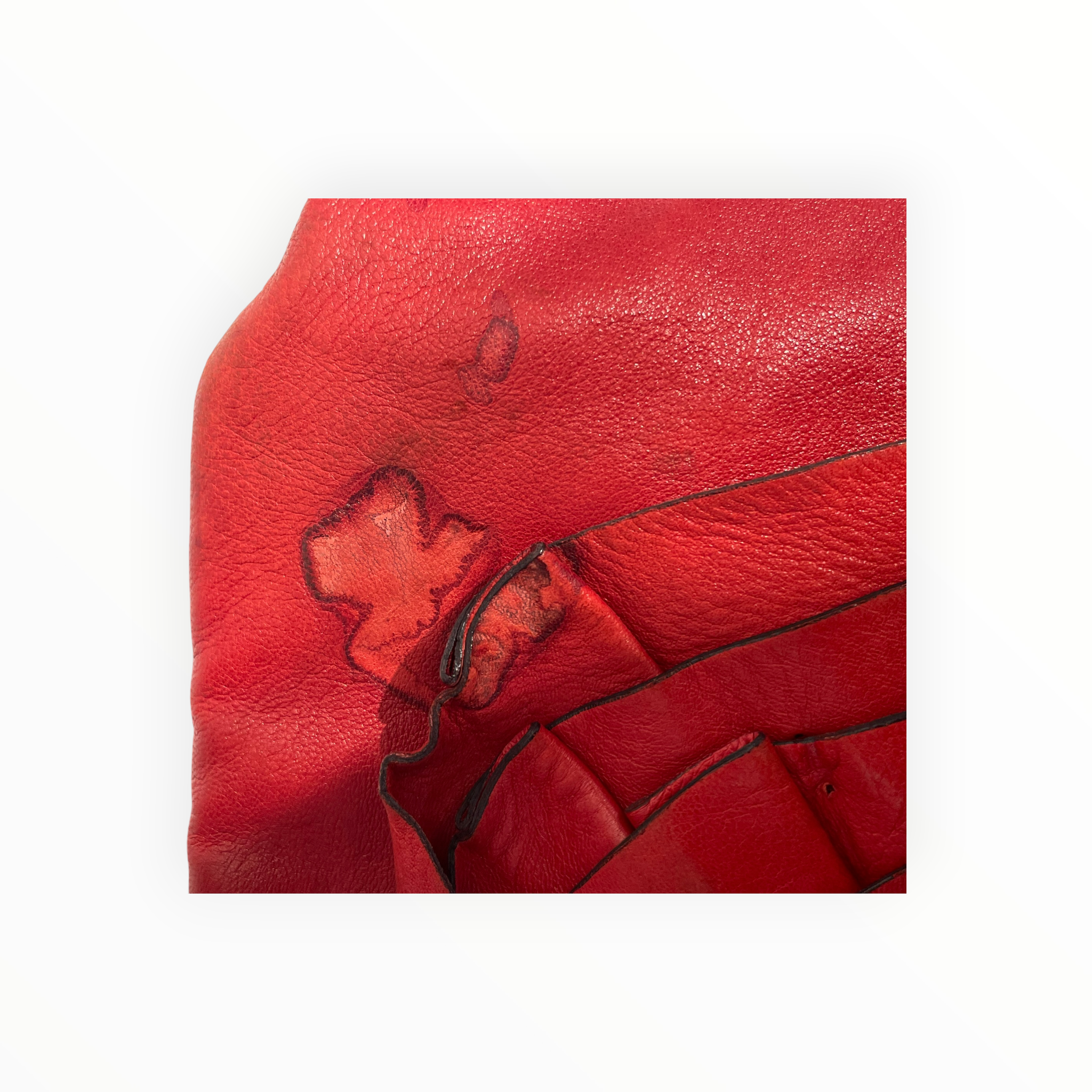 VALENTINO/Hand Bag/Floral Pattern/Leather/RED/ view 9