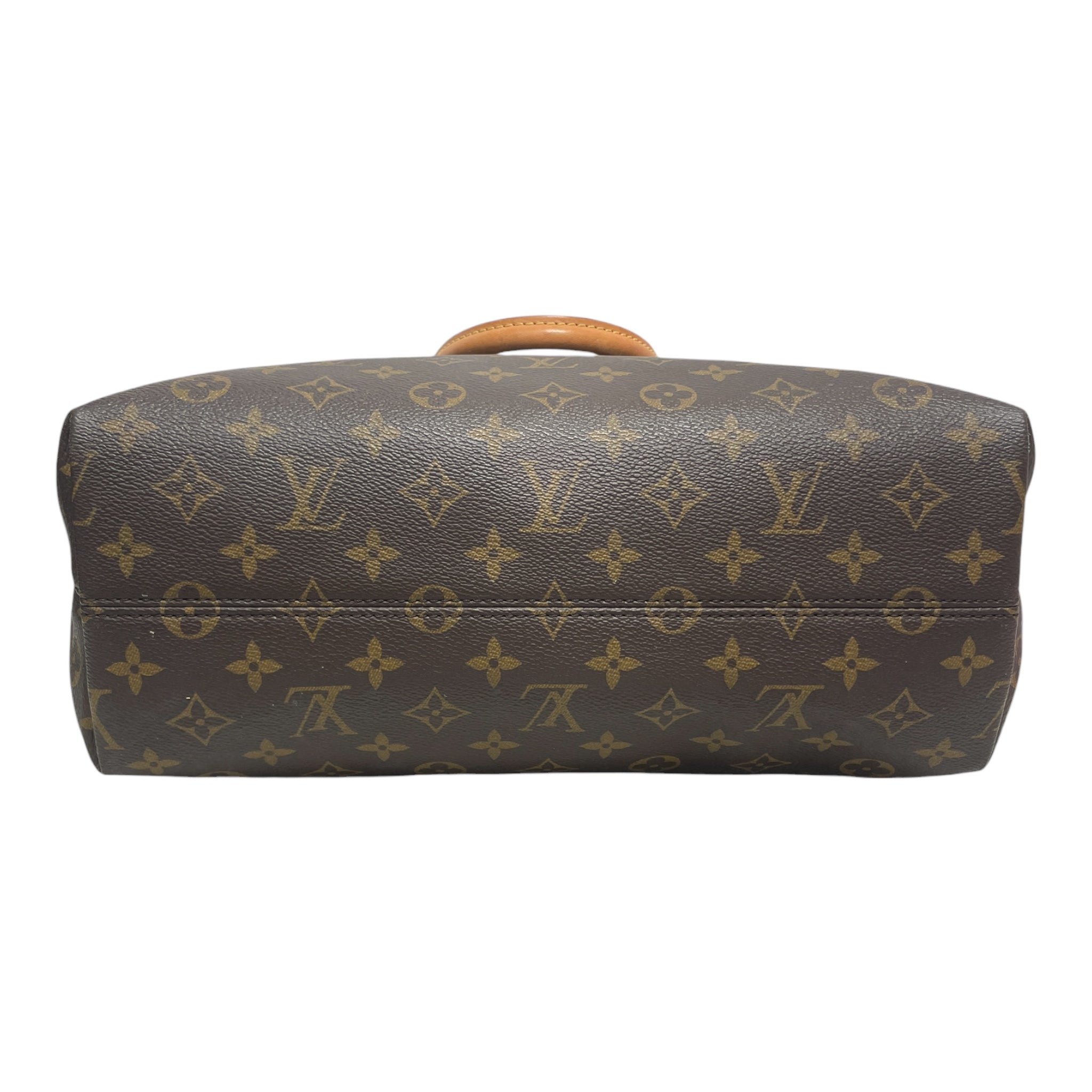 LOUIS VUITTON/Hand Bag/Monogram/Leather/BRW/BOESI/STRAP view 3