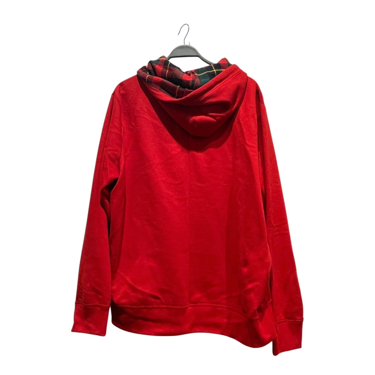 POLO RALPH LAUREN/Hoodie/XL/Cotton/RED/YLW PONY PLAID LINED view 2