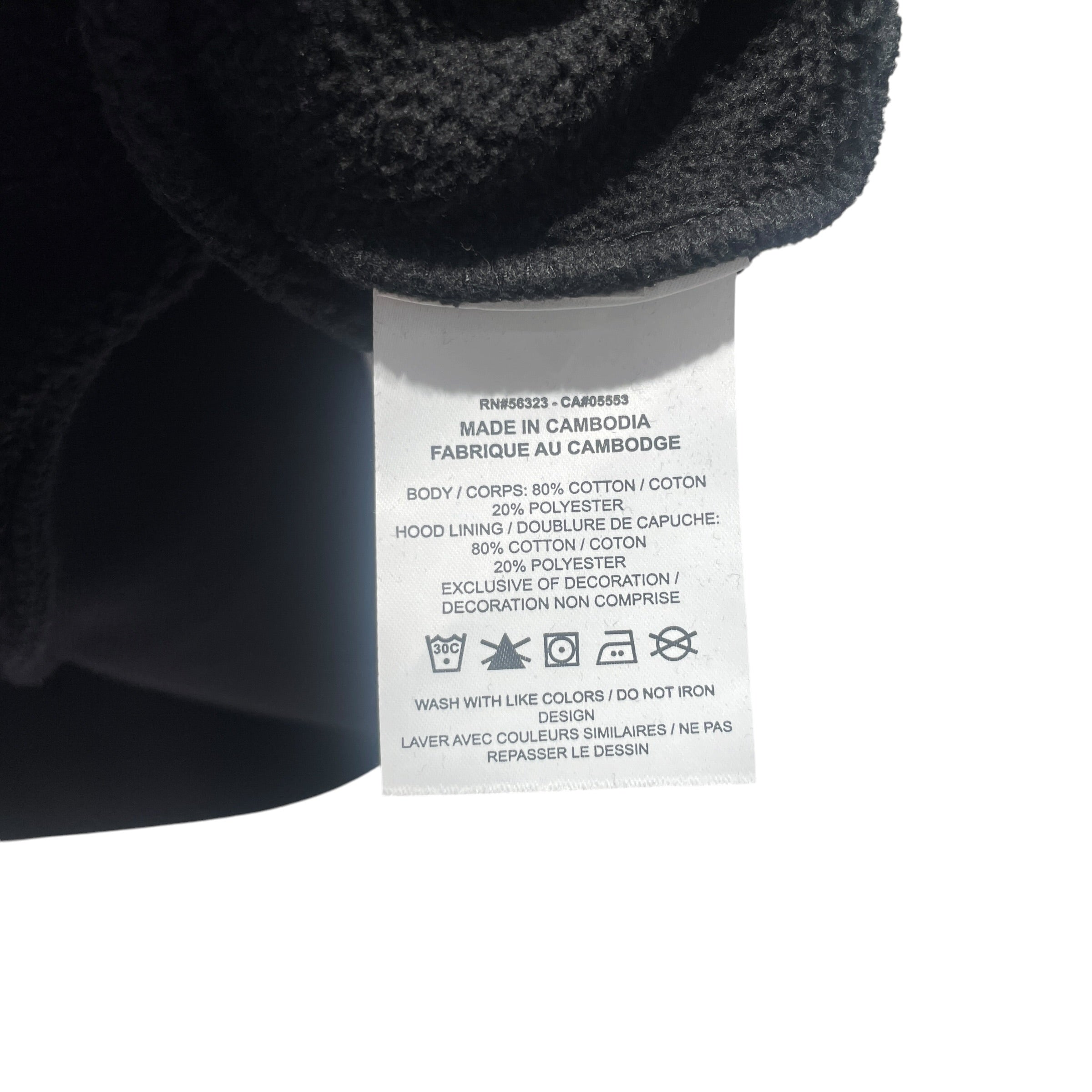 JORDAN BRAND/Levi's/Zip Up Hoodie/XL/Cotton/BLK/Levis x Jordan Hoodie view 3