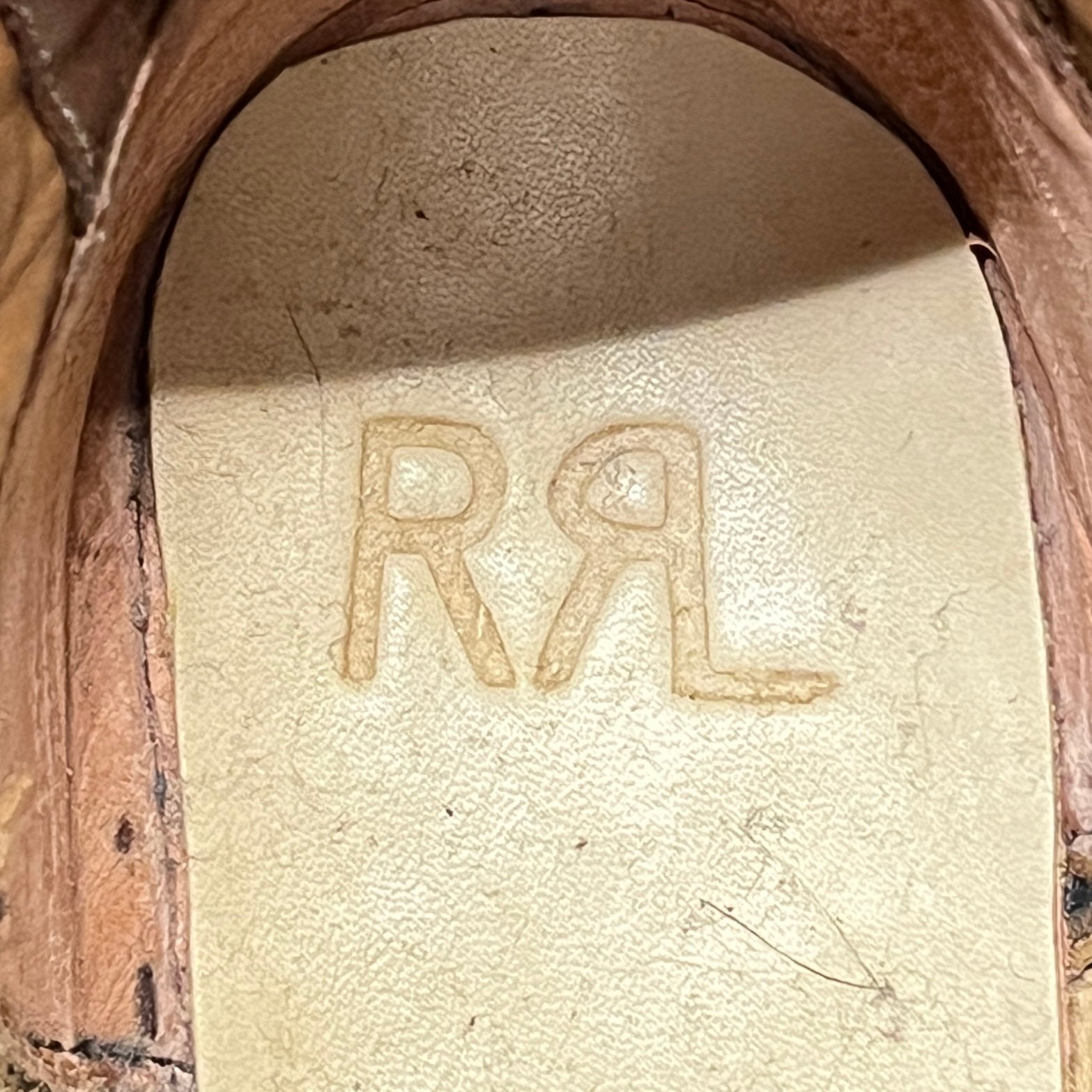 RRL/Cowboy Boots/US 9/Leather/BRW/HAND TOOLED WINGTIPS view 5