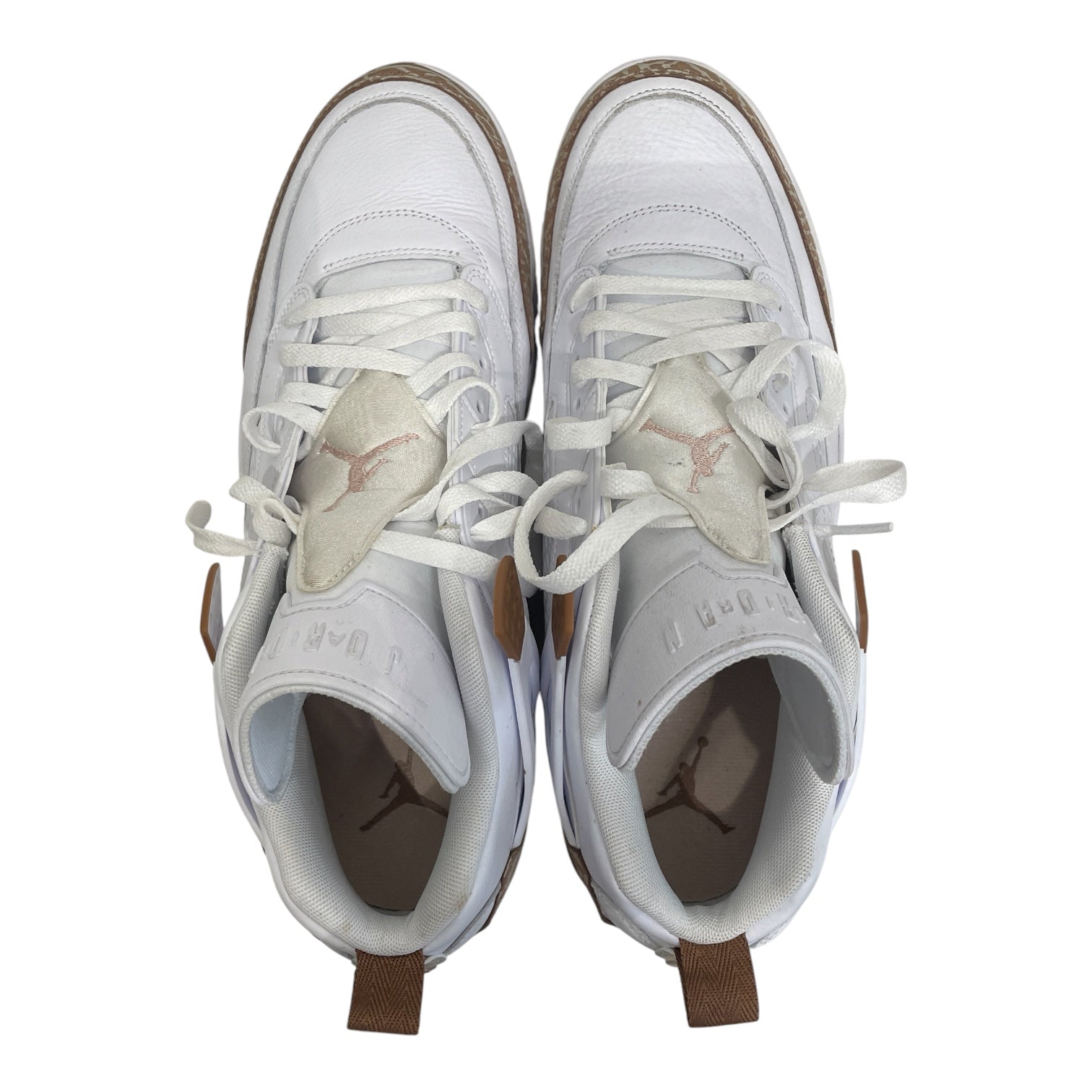 JORDAN BRAND/Hi-Sneakers/US 13/Nylon/WHT/LOWARCHAEO view 3
