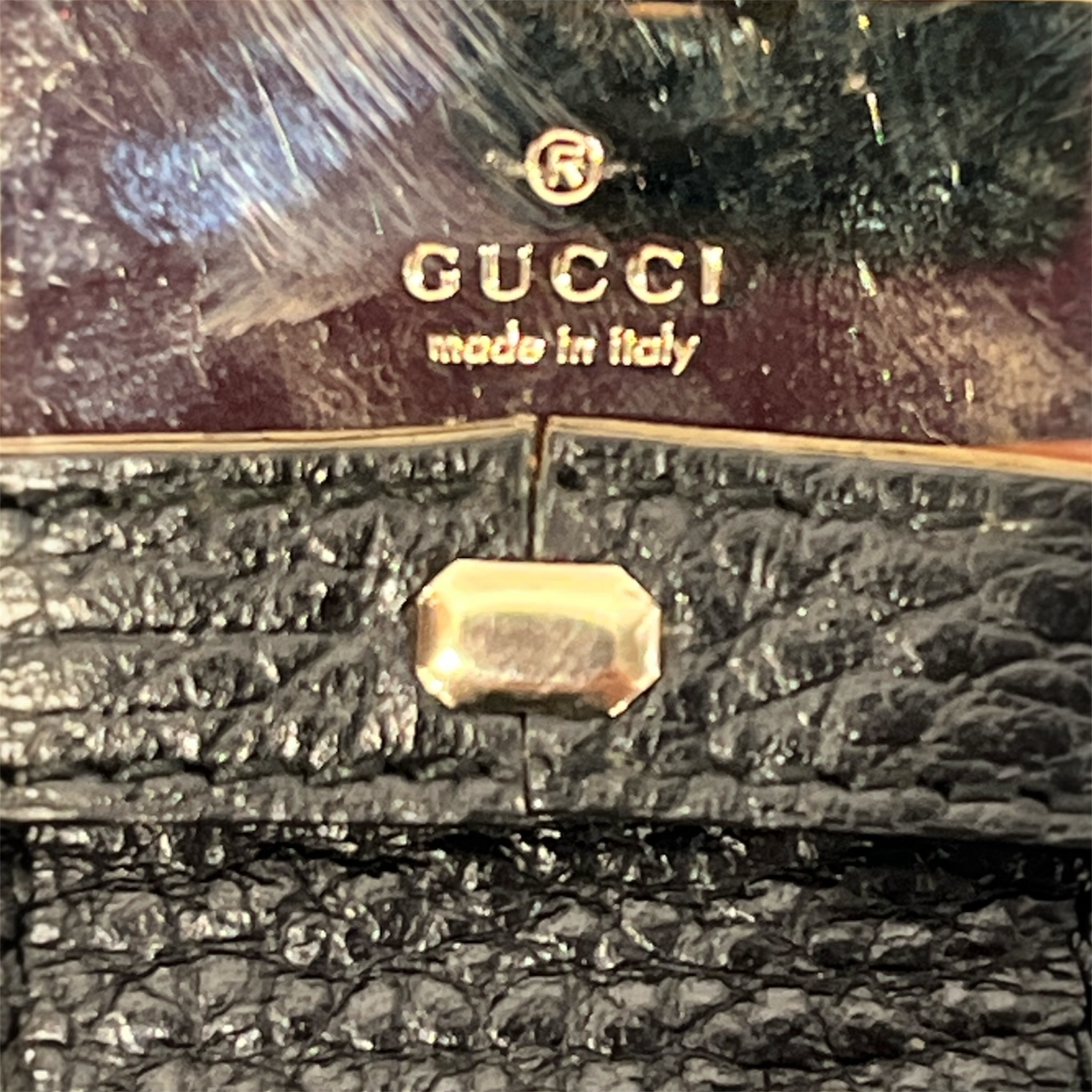 GUCCI/Belt/Leather/BLU/ view 4