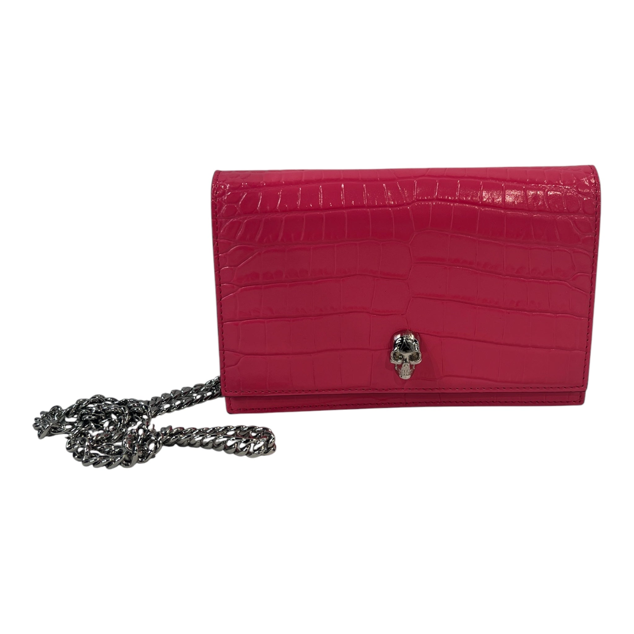 Alexander McQueen/Hand Bag/Leather/PNK/SMALL SKULL BAG view 1