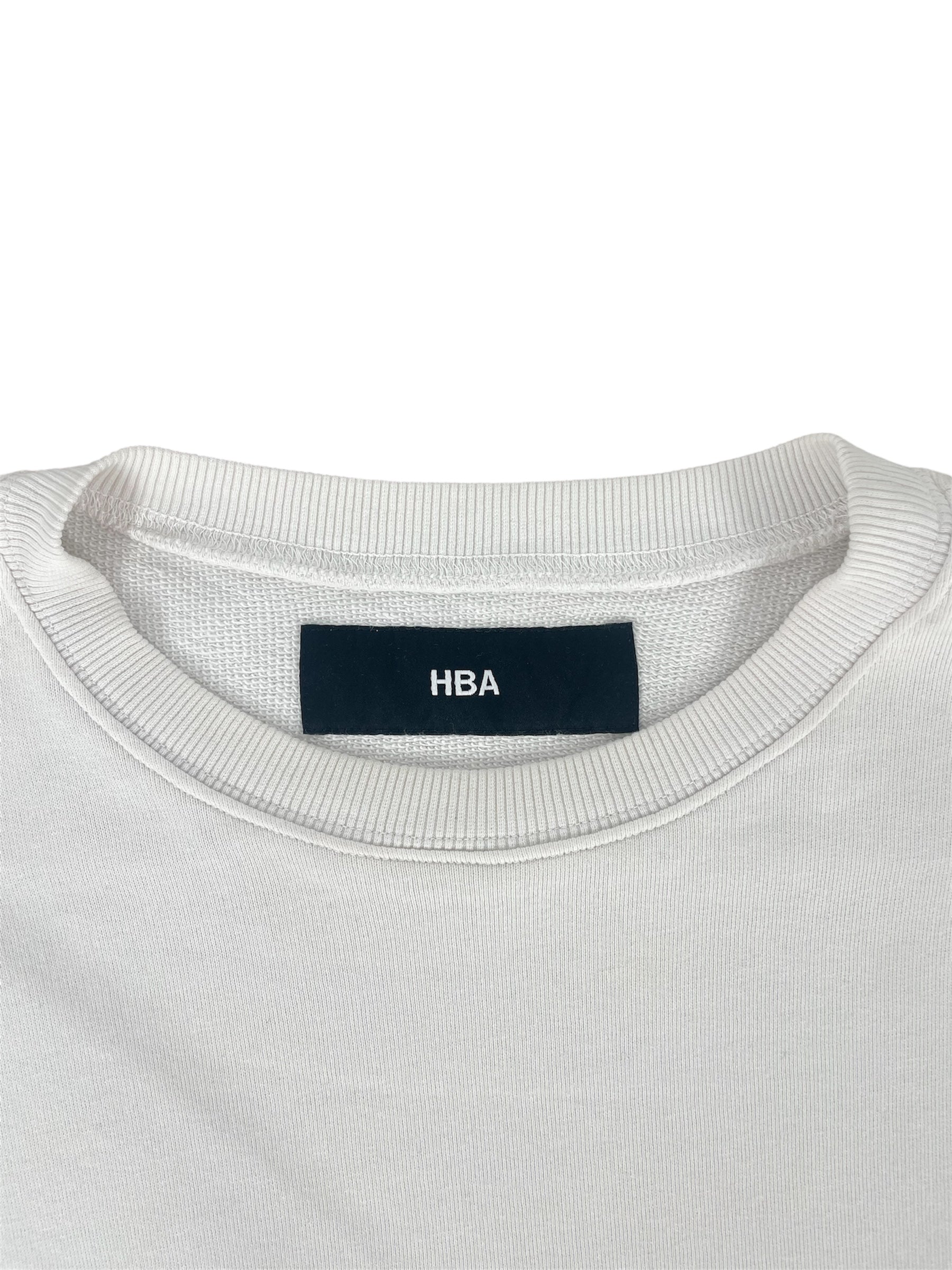HOOD BY AIR./Sweatshirt/XL/Cotton/WHT/WORLD MAP GRAPHIC view 3