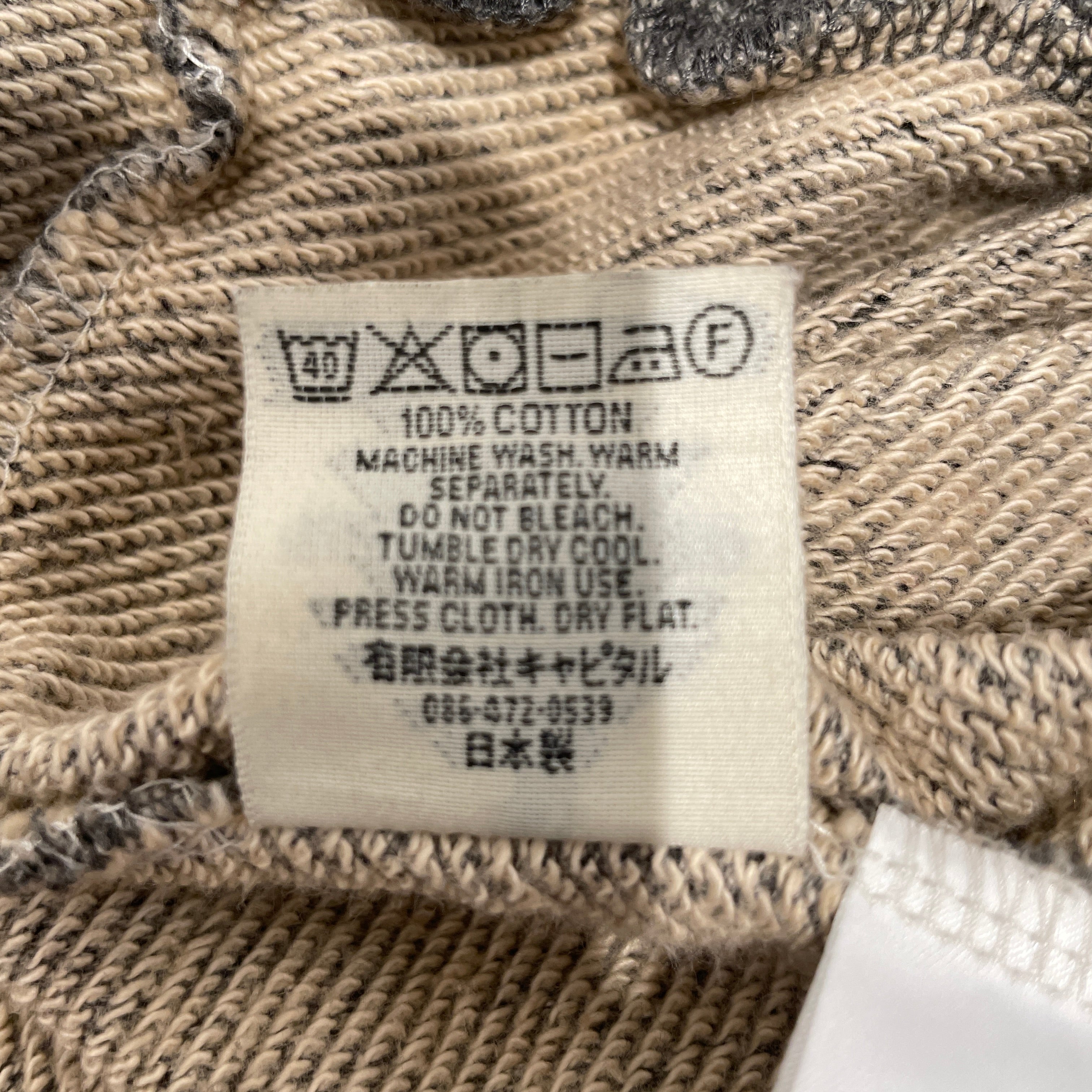 KAPITAL/Sweatshirt/L/Cotton/GRY/ view 4