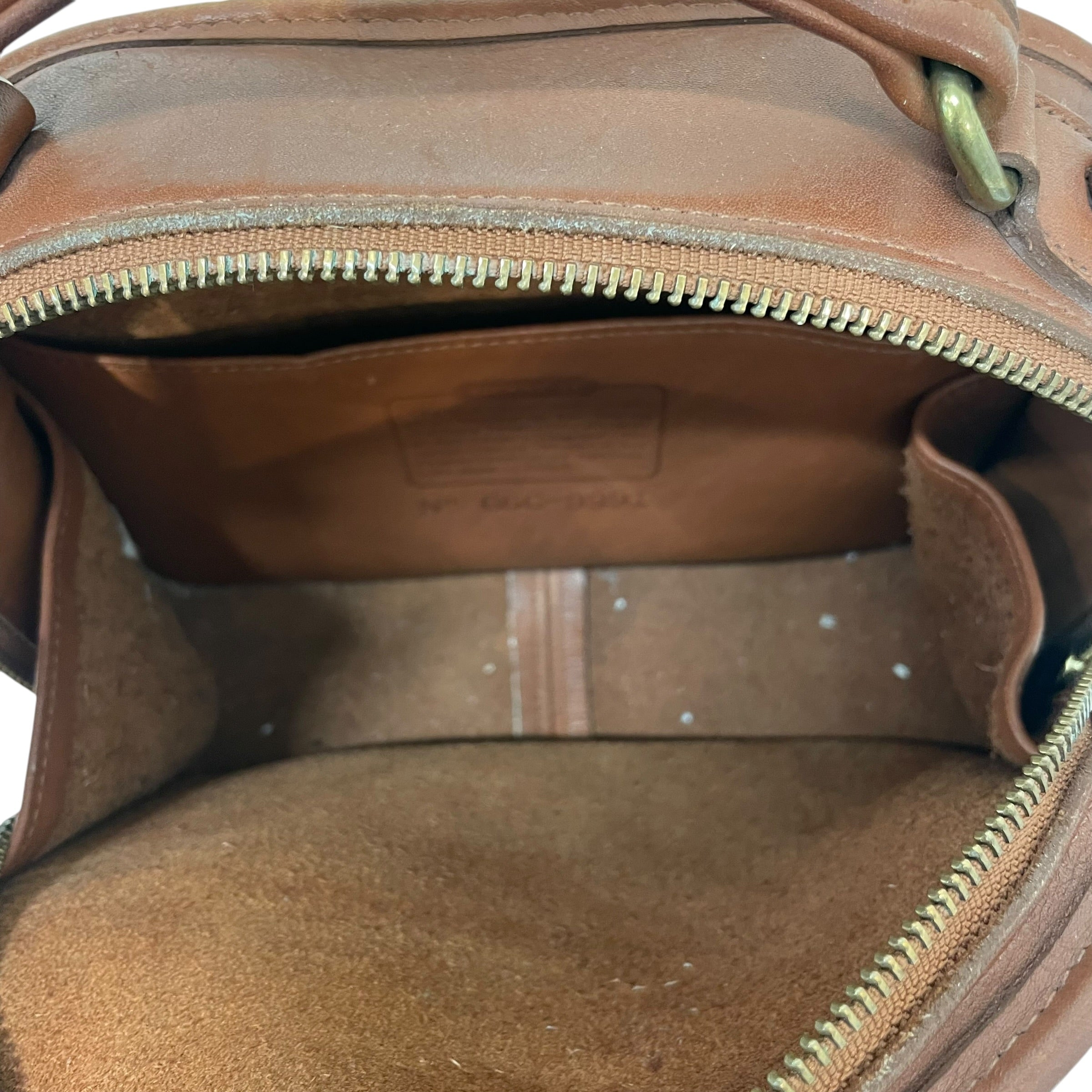 COACH/Hand Bag/Leather/BRW/9991 lunchbox vintage view 4