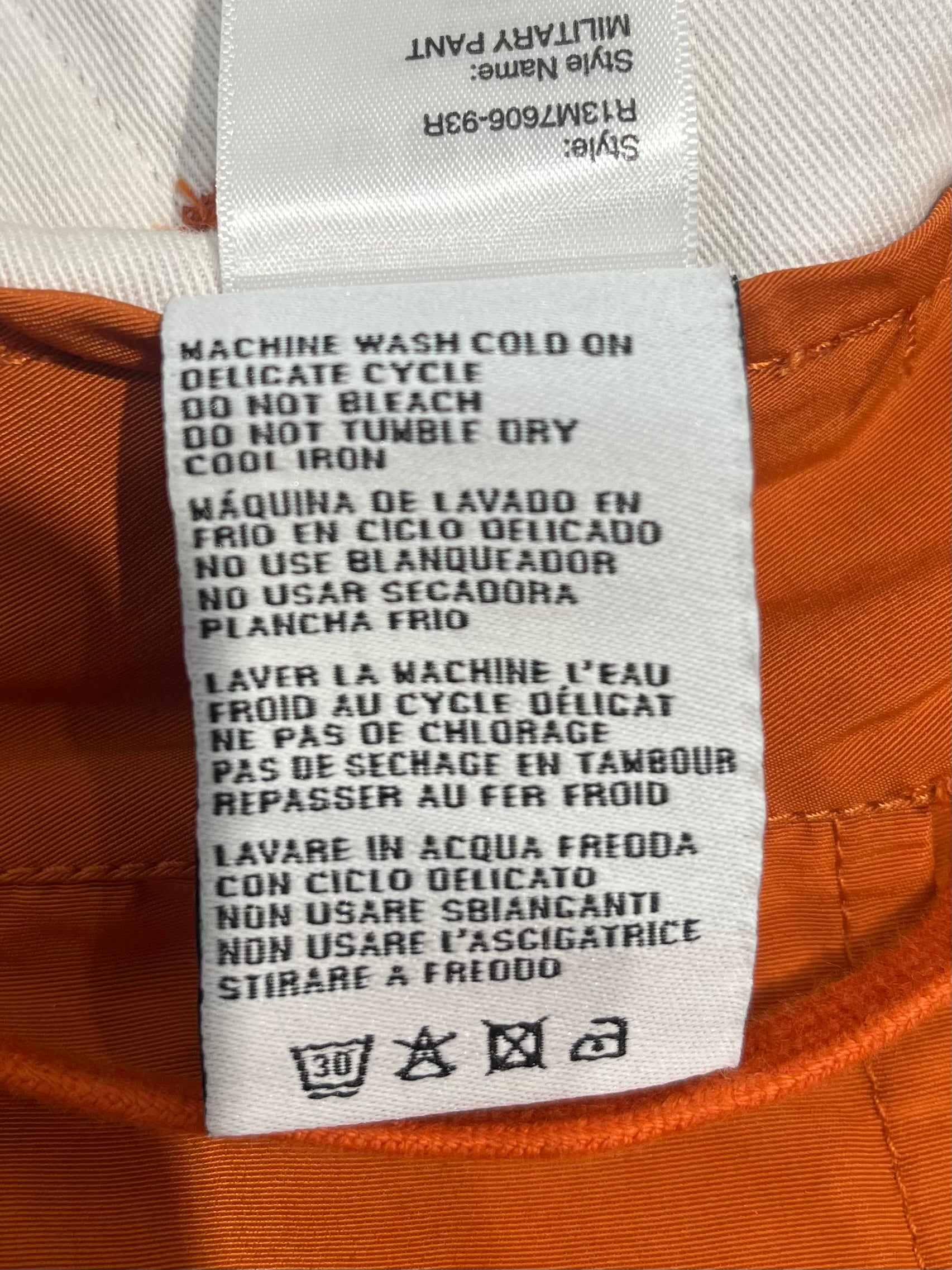 R13/Bottoms/30/Nylon/ORN/CARGO PARACHUTE PANTS view 6