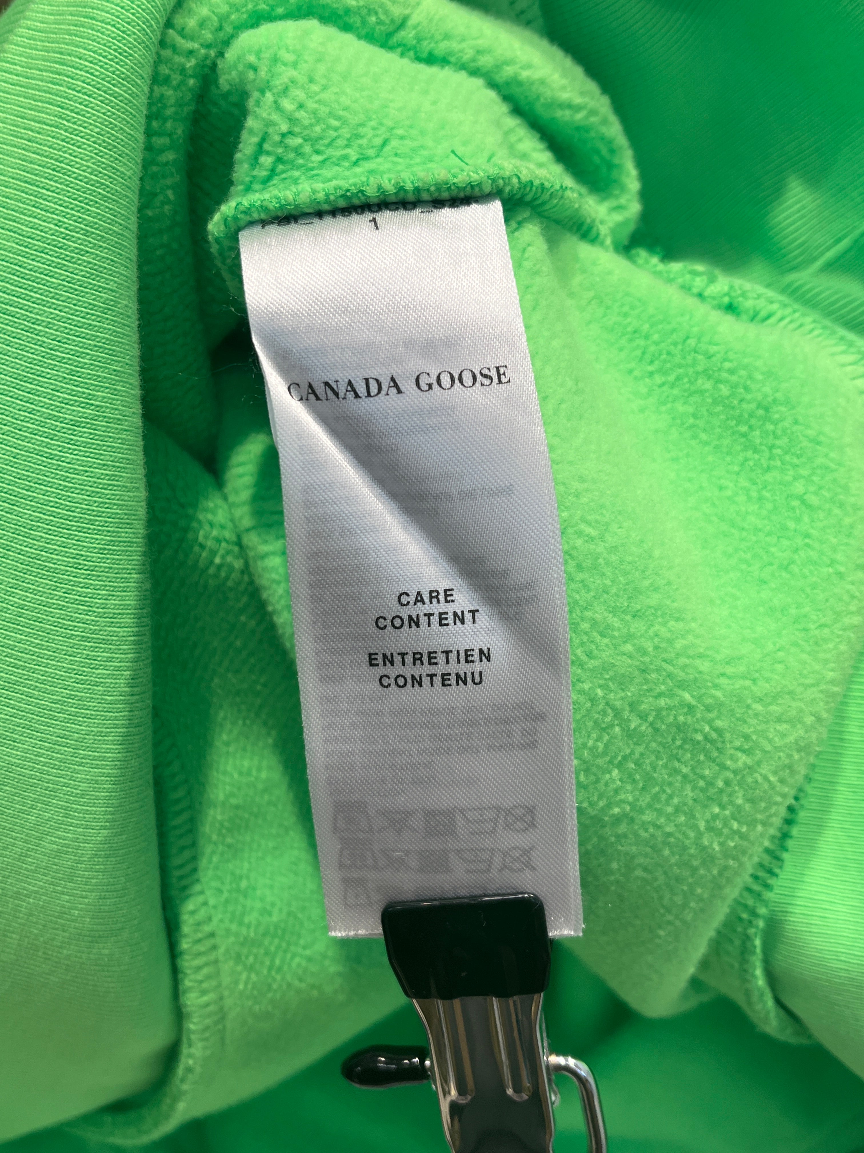 CANADA GOOSE/Hoodie/L/Cotton/GRN/PROTECT PBI HOODIE view 4