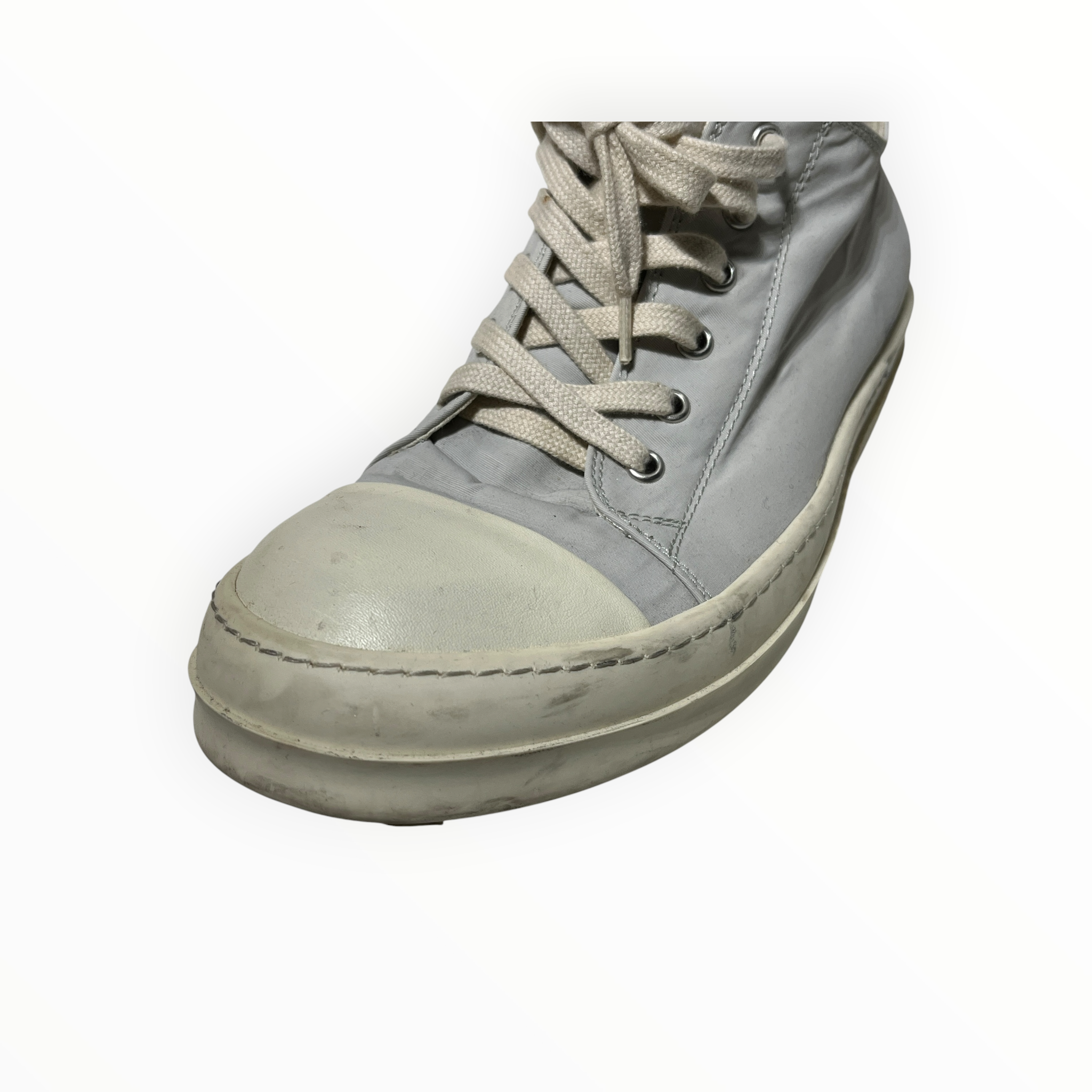 Rick Owens/Low-Sneakers/US 8/Cotton/SLV/DRKSHDW LOW TOP view 6