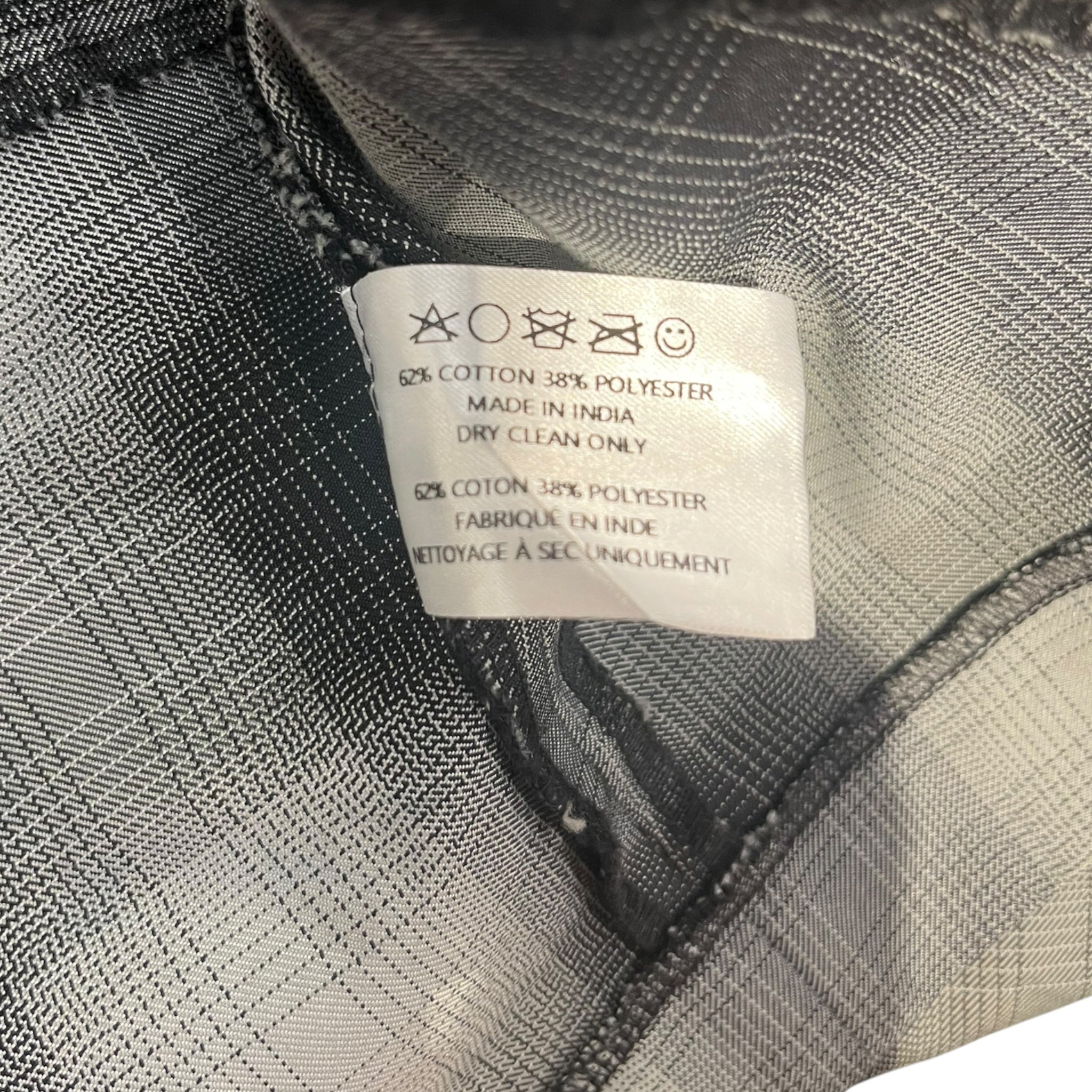 ASHLEY WILLIAMS/Tailored Jkt/S/Plaid/Cotton/GRY/Single Breasted/ view 4