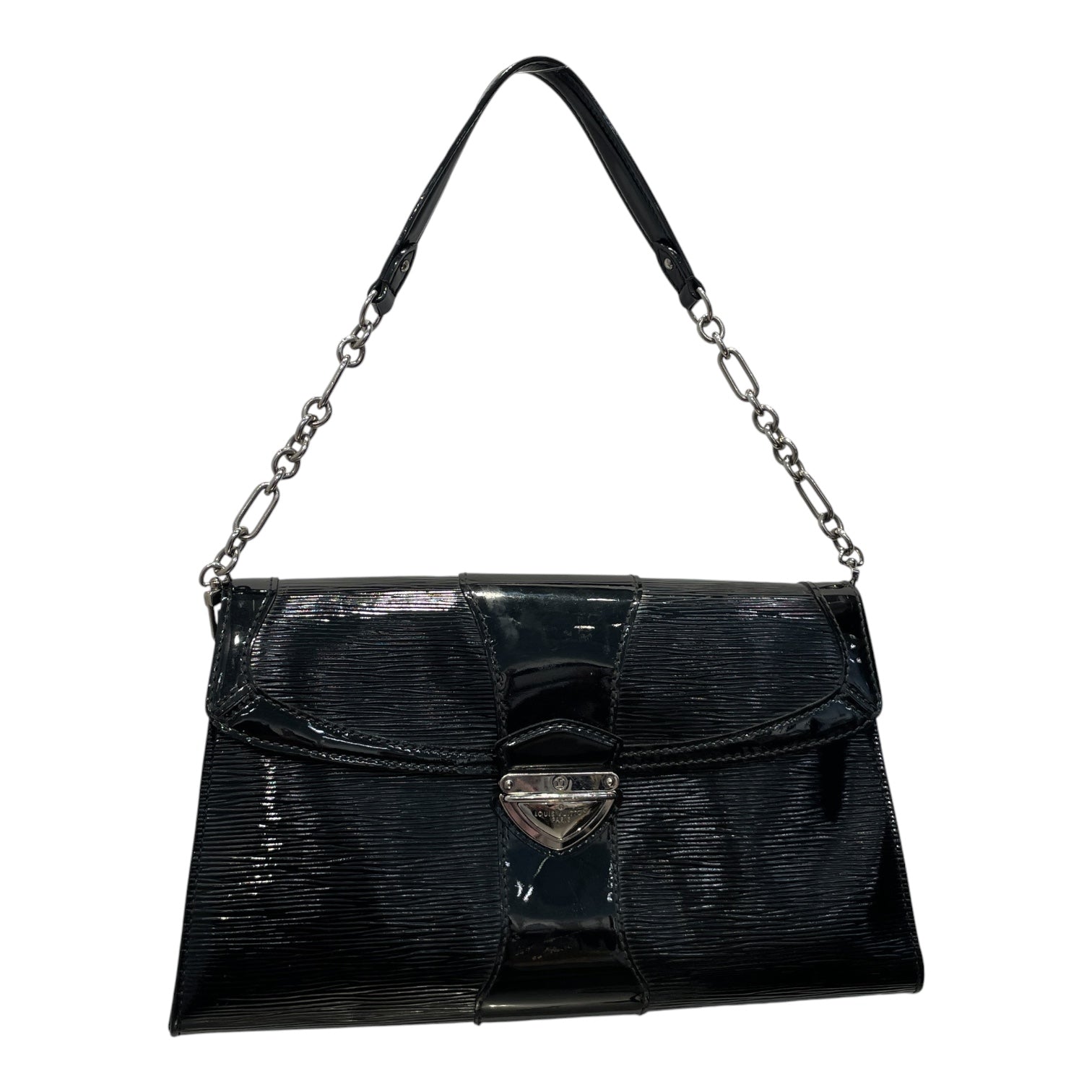 LOUIS VUITTON/Hand Bag/Leather/BLK/epi leather iena view 1