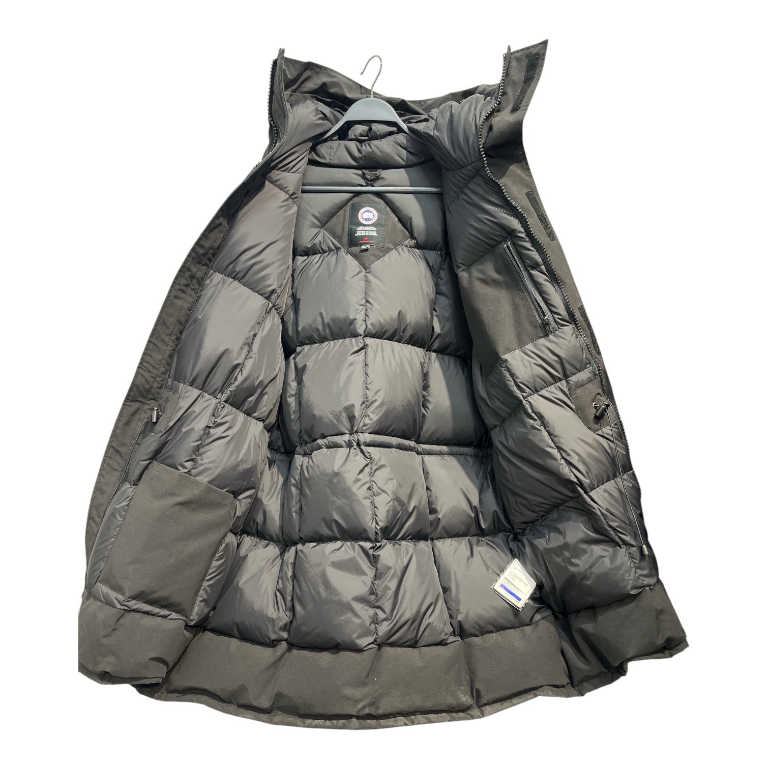 CANADA GOOSE/Mod Parka/2X/Polyester/BLK/basic oversized puff long view 4