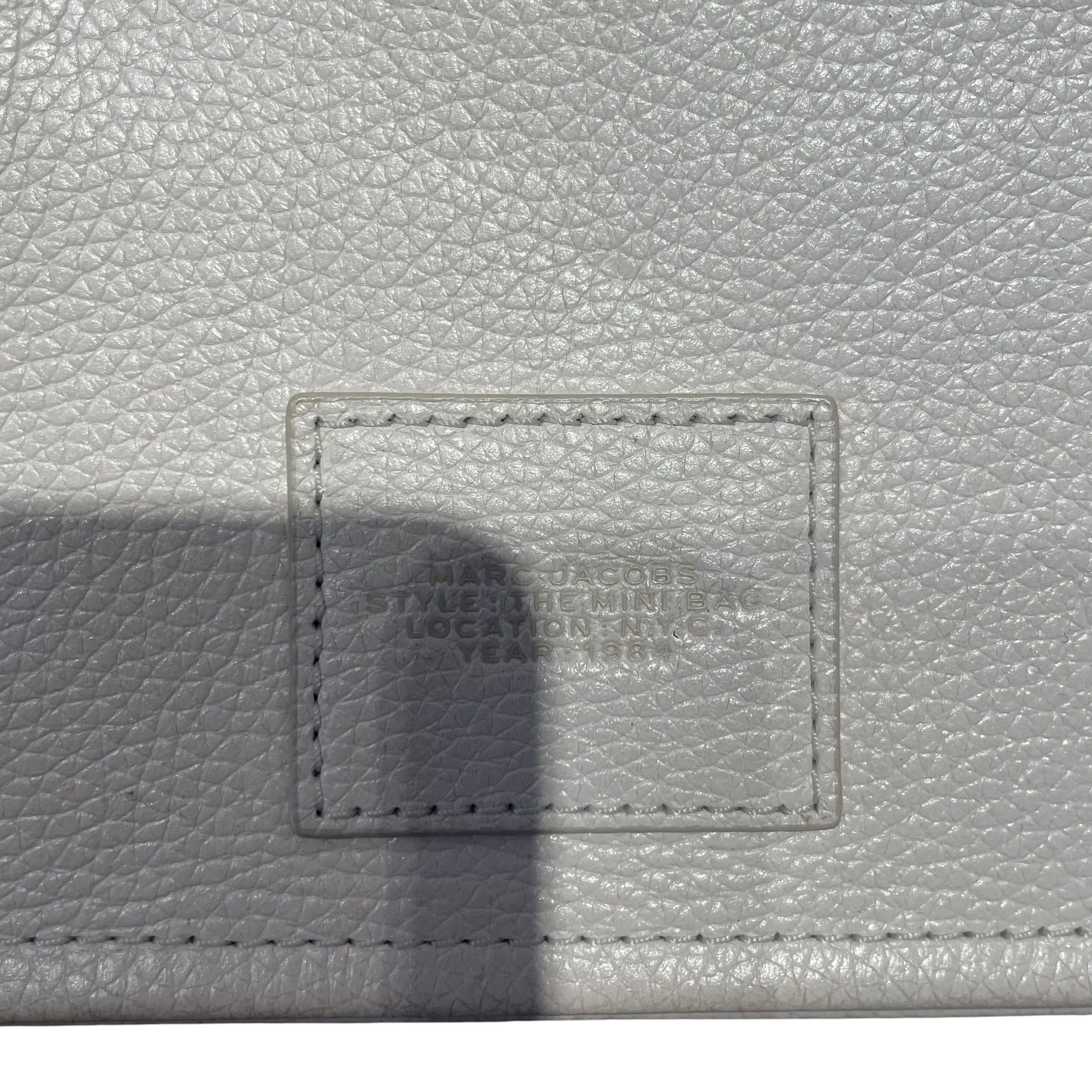 MARC JACOBS/Cross Body Bag/Leather/CRM/The Mini Bag view 6