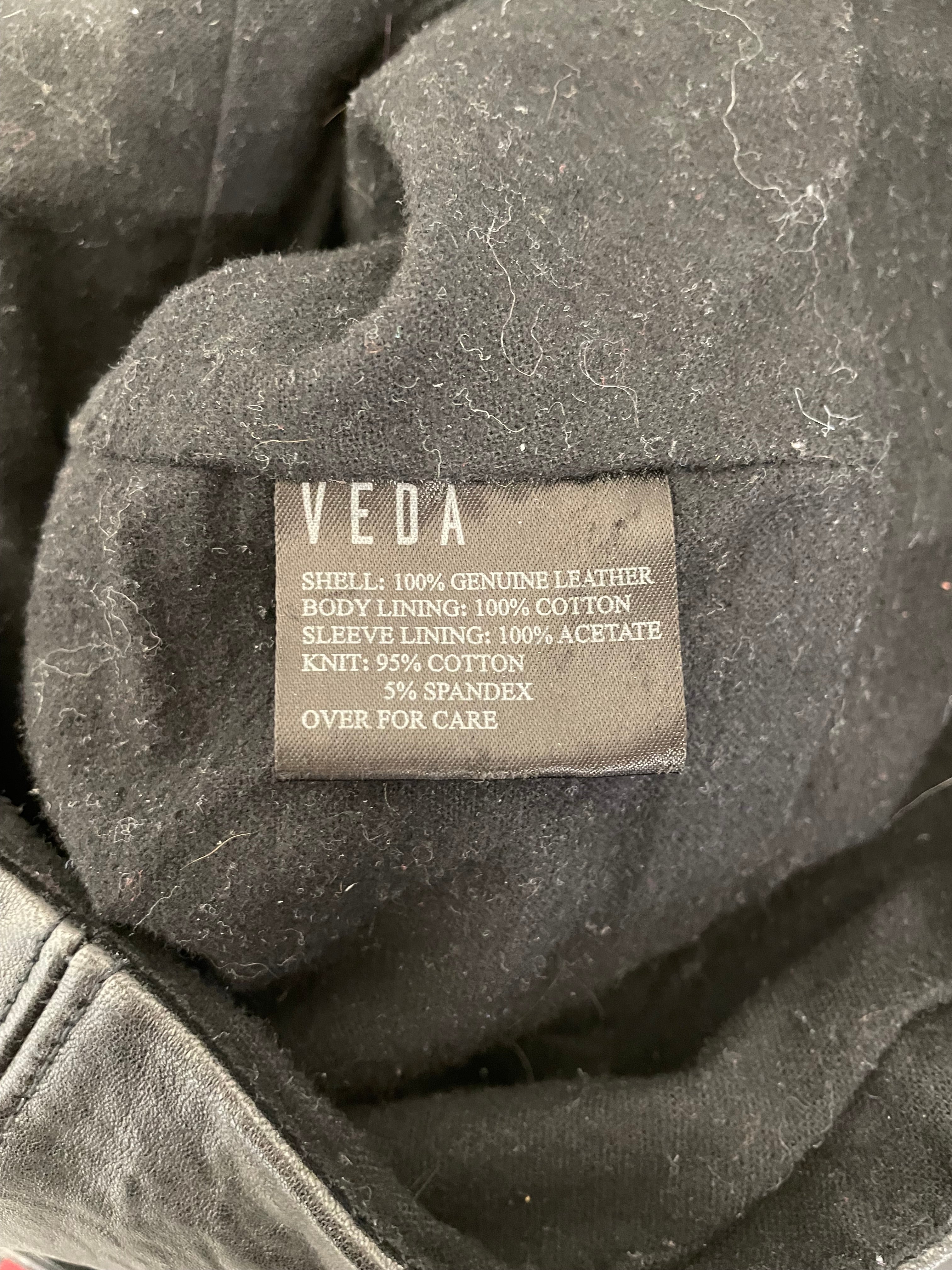 VEDA/Jacket/M/Leather/BLK/RN 42824 view 4