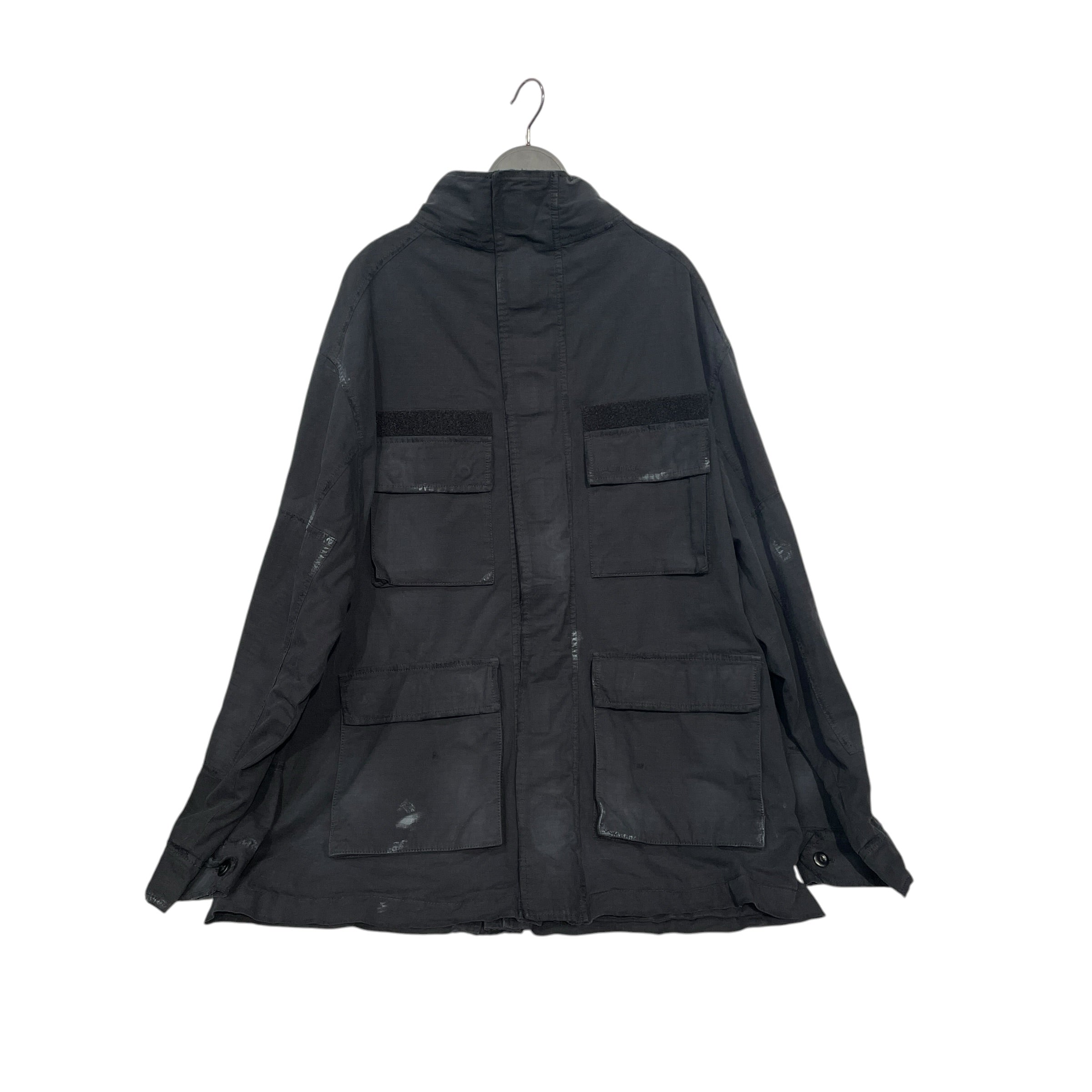 BALENCIAGA/Military Jkt/1/Cotton/BLK/DOUBLE FRONT MILITARY JACKET view 6