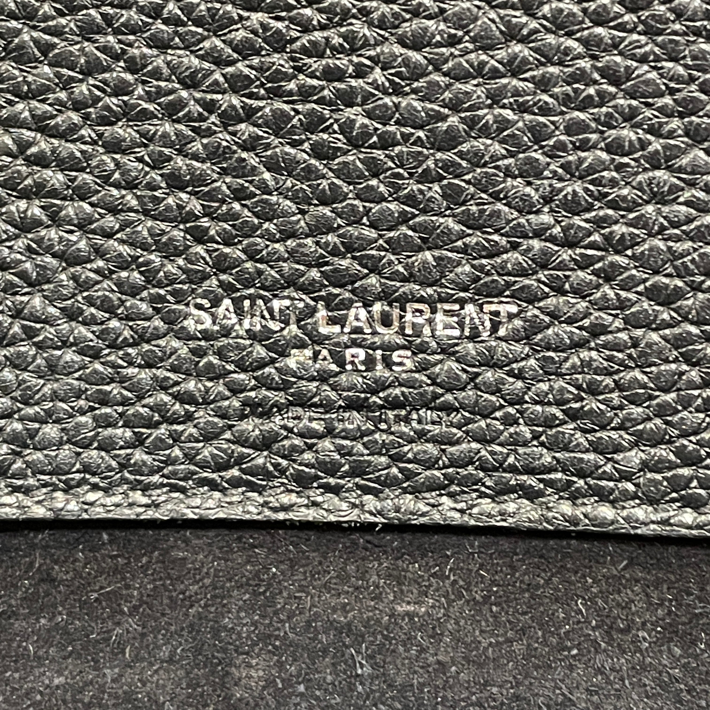 SAINT LAURENT/Bag/Leather/BLK/sac de jour view 6