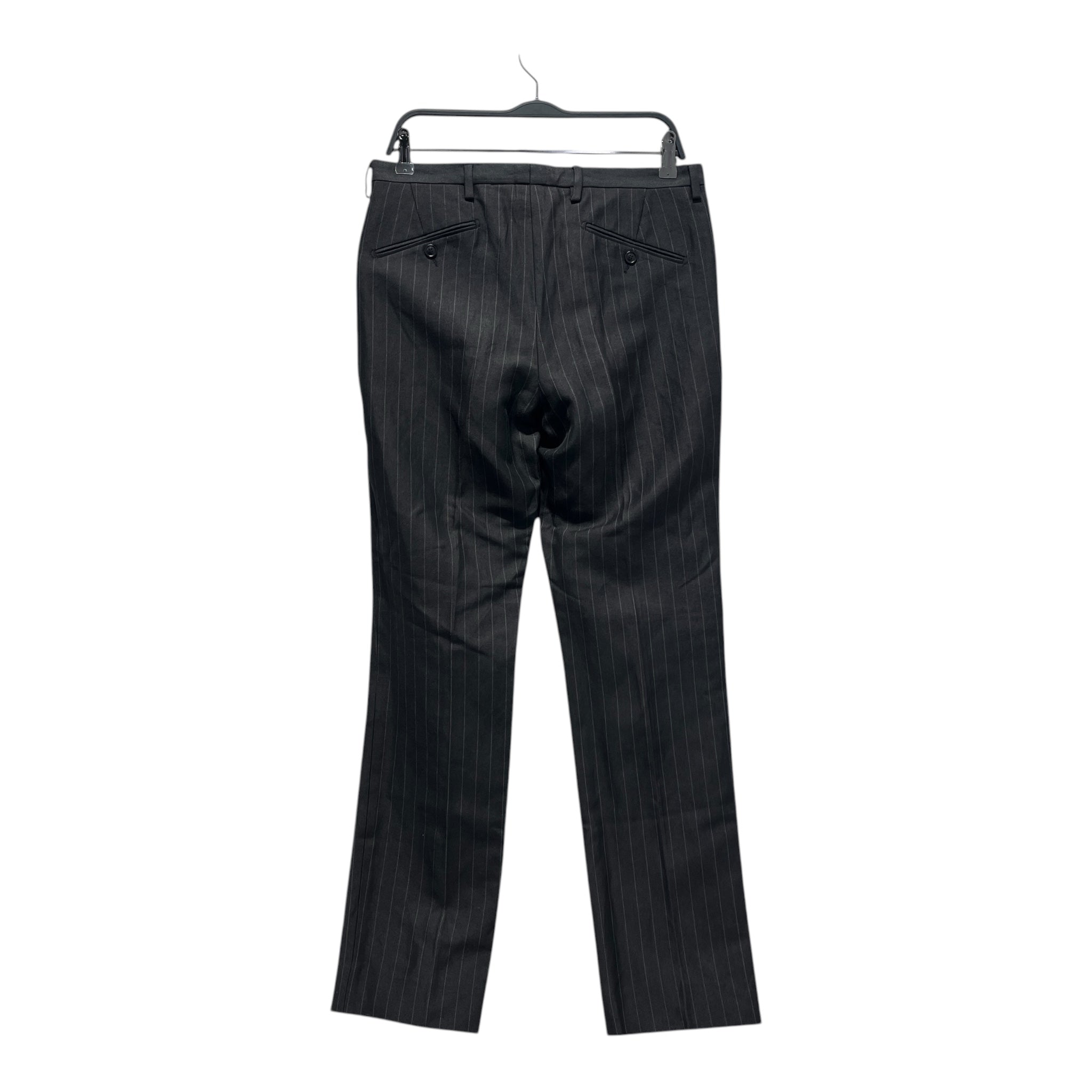 KENZO HOMME/Slacks/32/GRY/Stripe/PINSTRIPE SLACKS view 2