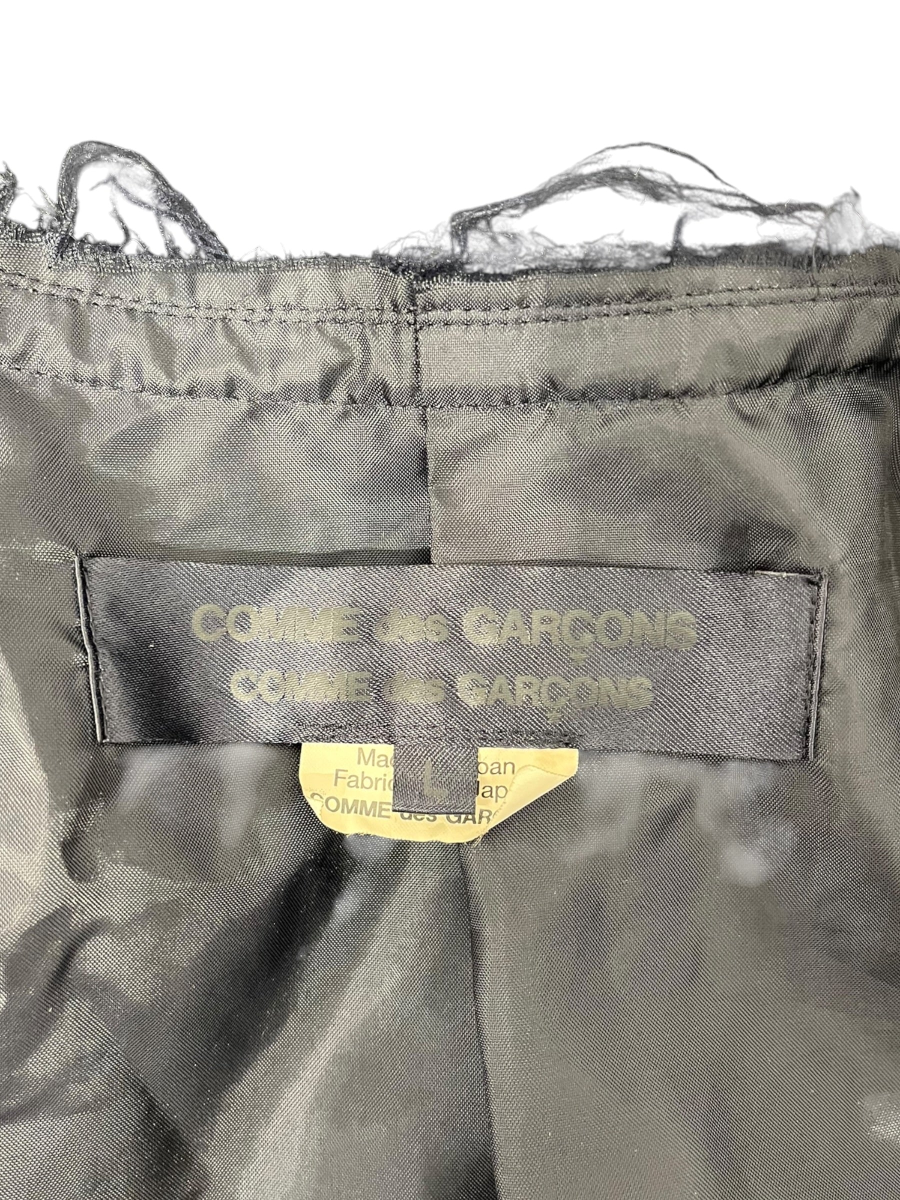 COMME des GARCONS COMME des GARCONS/Jacket/L/Polyester/NVY/2022 RK-J012 RUFFLE INTERIOR view 5