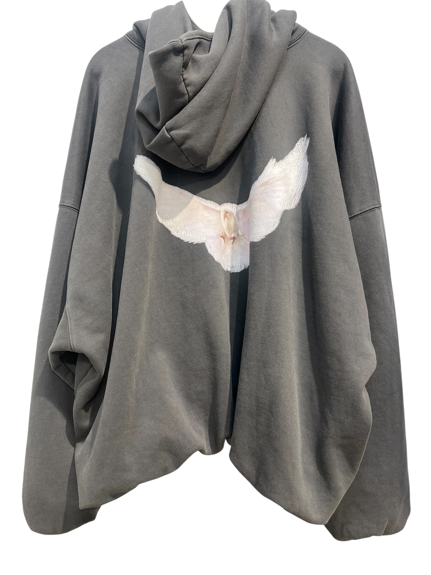 YEEZY GAP ENGINEERED BY BALENCIAGA/Hoodie/XXL/Cotton/GRY/GAP DOVE HOODIE view 2