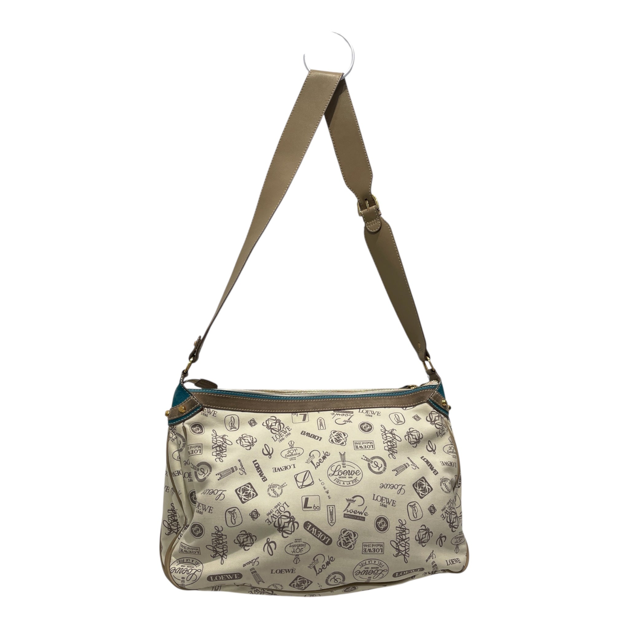 LOEWE/Cross Body Bag/All Over Print/Cotton/CRM/160TH ANIVERSARIO view 2