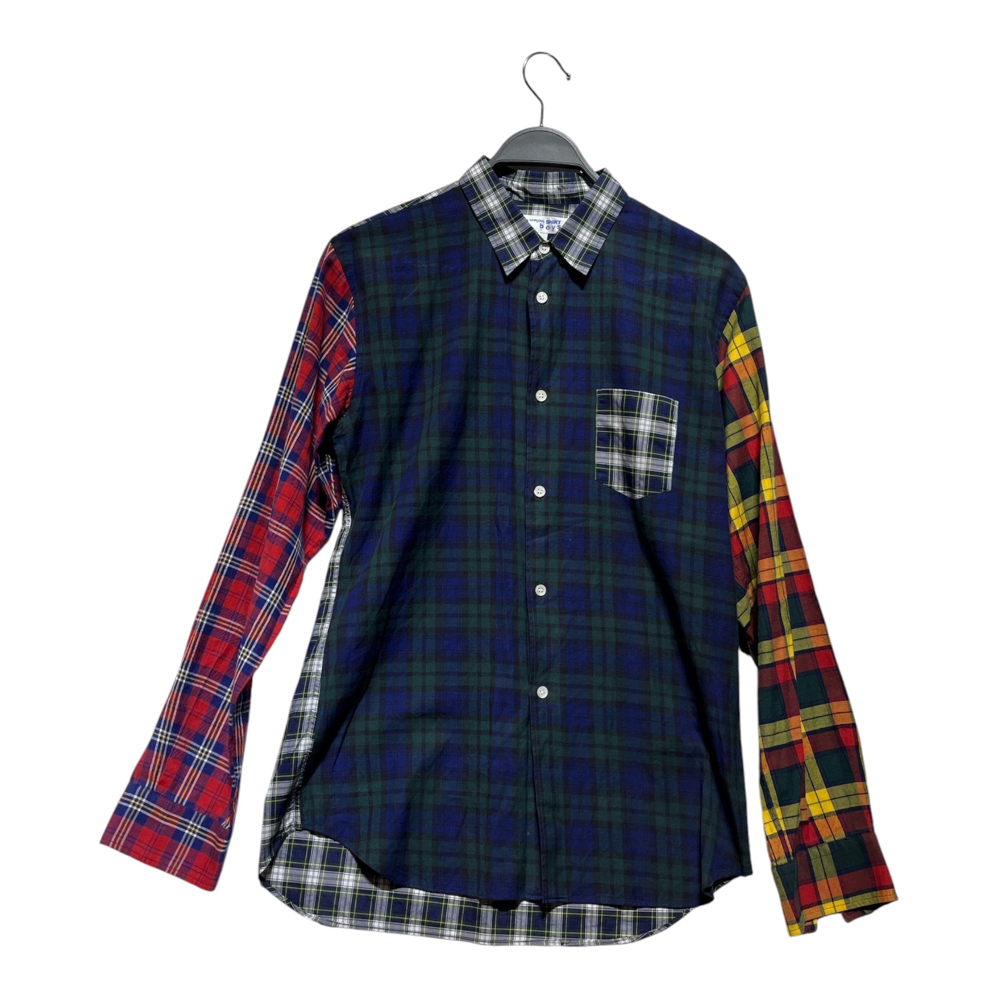 COMME des GARCONS SHIRT BOYS/LS Shirt/L/Cotton/MLT/Plaid/ view 1